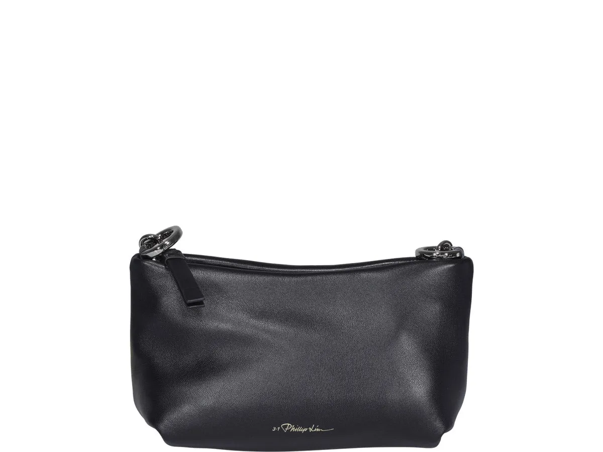 3.1 Phillip Lim Logo Detailed Croissant Bag