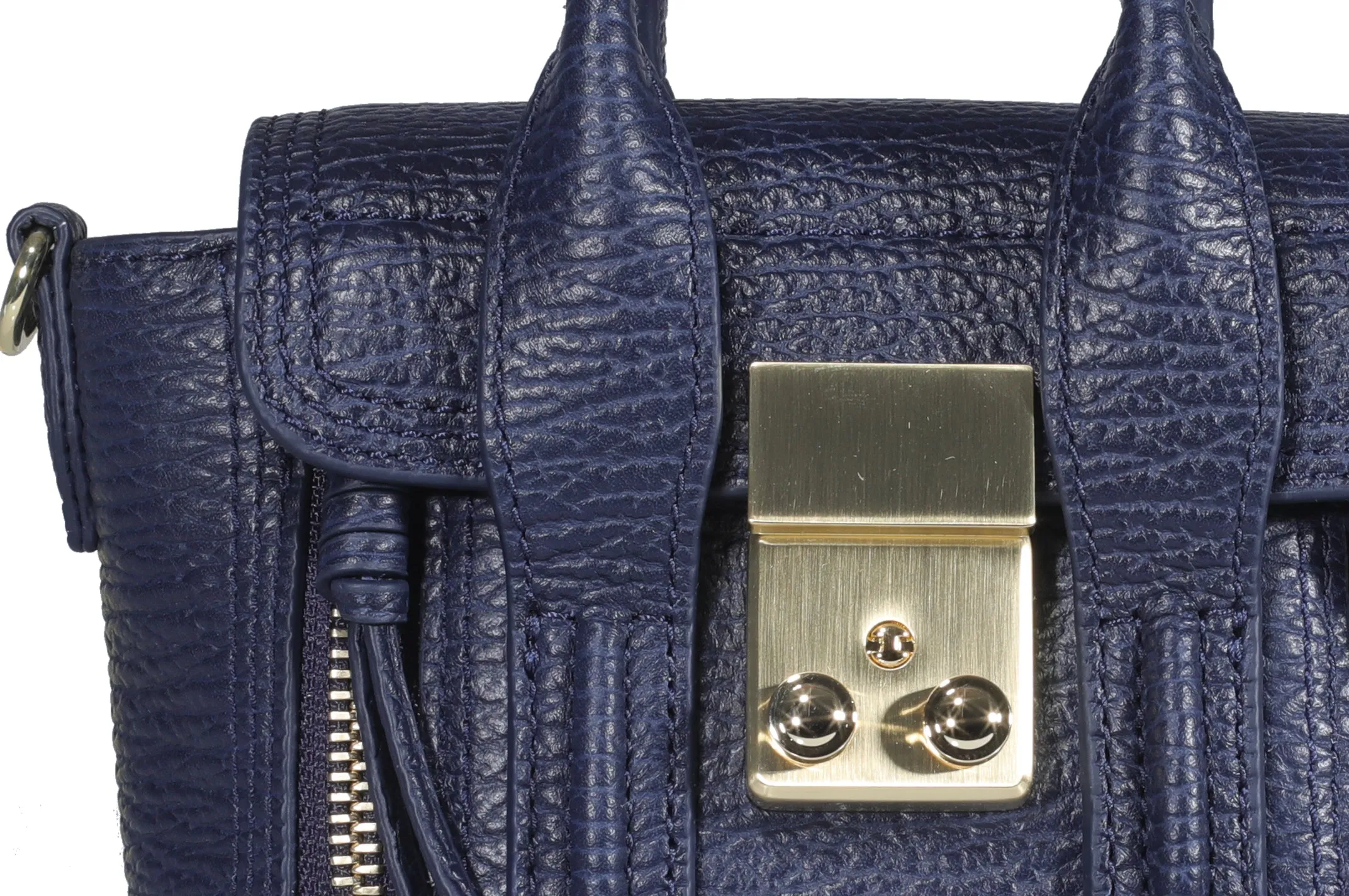 3.1 Phillip Lim Pashli Nano Zip Detailed Satchel Bag