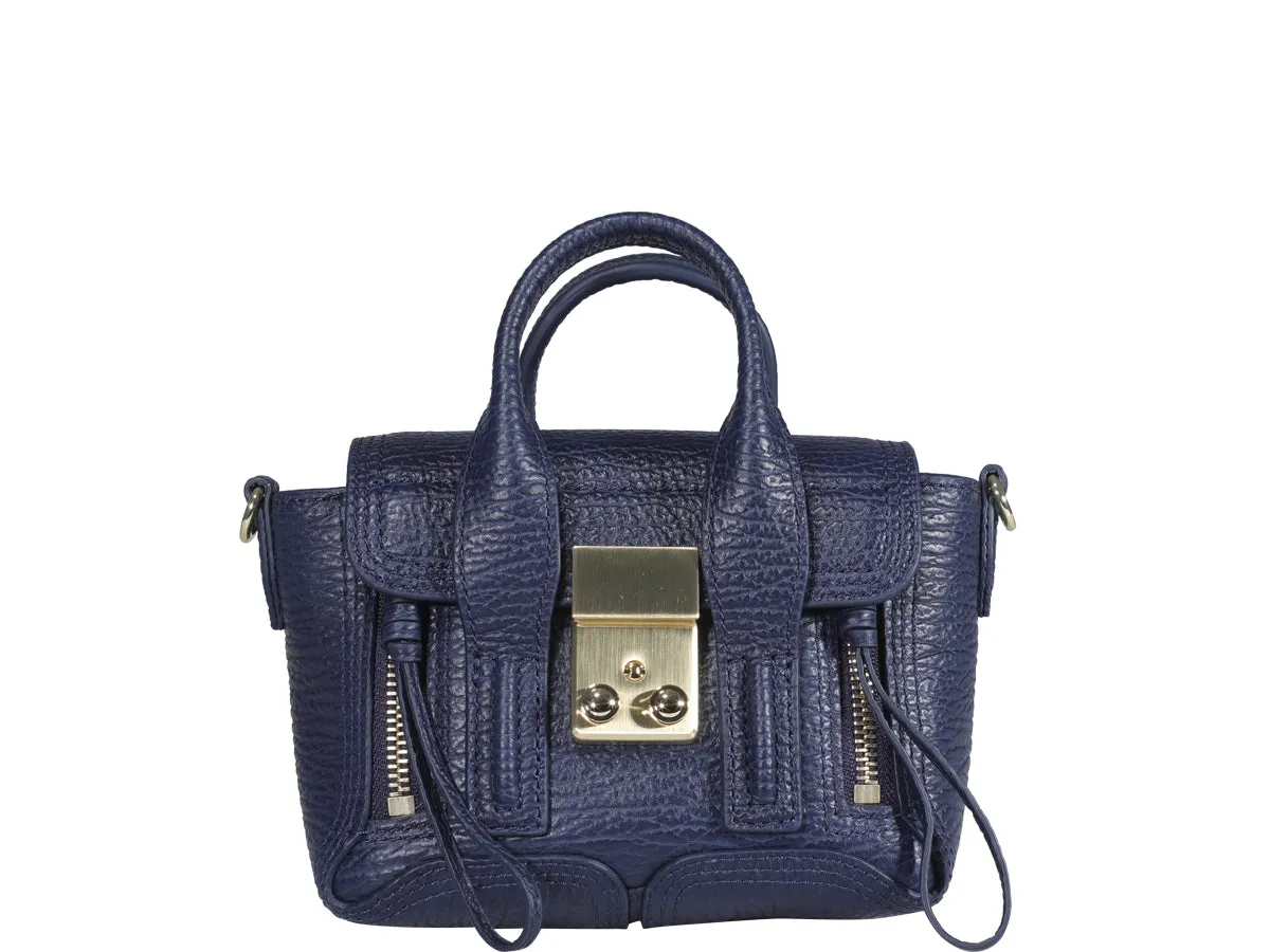 3.1 Phillip Lim Pashli Nano Zip Detailed Satchel Bag