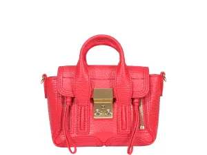 3.1 Phillip Lim Pashli Nano Zip Detailed Satchel Bag