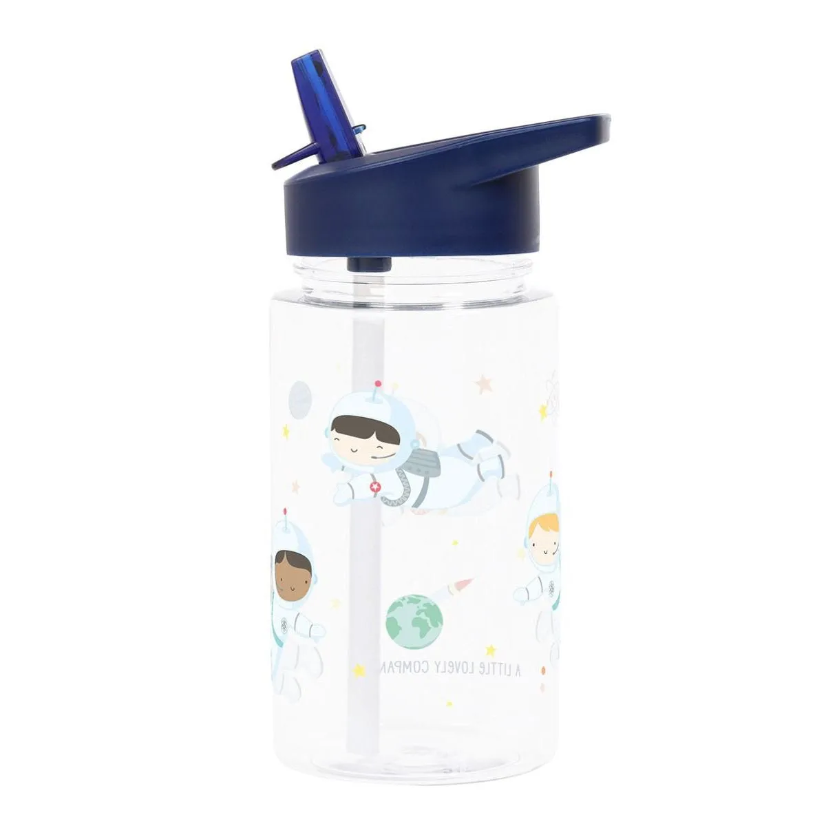 A Little Lovely Company Drink Bottle: Astronauts