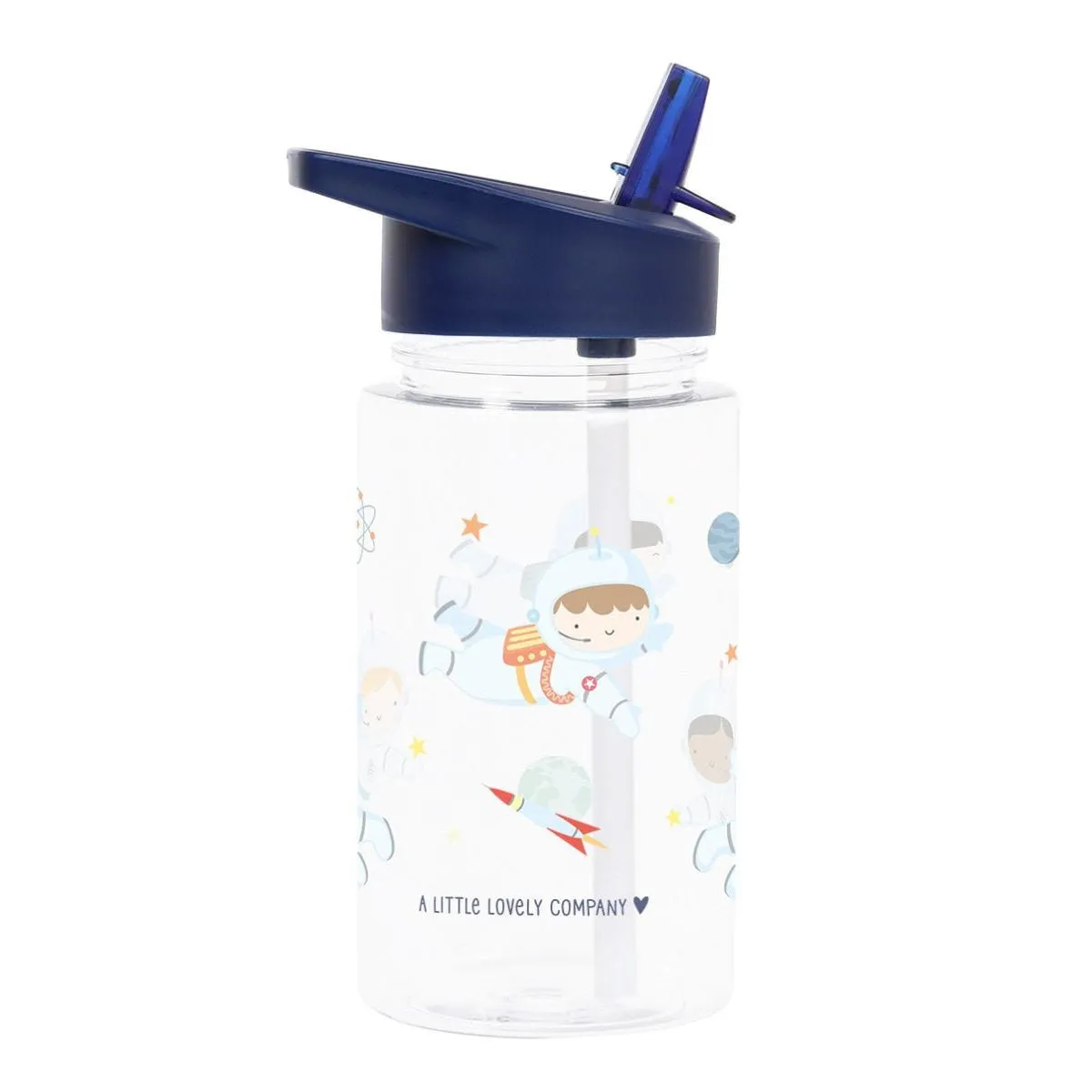 A Little Lovely Company Drink Bottle: Astronauts