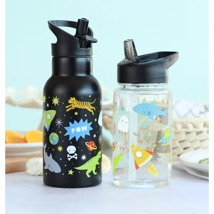 A Little Lovely Company Stainless Steel Drink Bottle: Galaxy