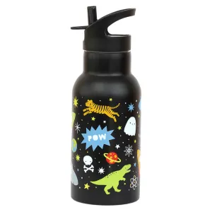 A Little Lovely Company Stainless Steel Drink Bottle: Galaxy