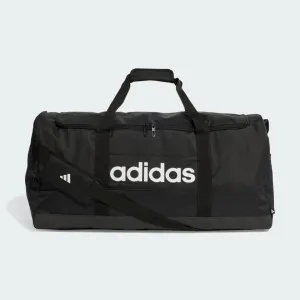 ADIDAS LINEAR DUFFLE BLACK/WHITE LARGE BAG