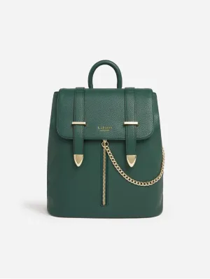 Agnes Vegan Leather Backpack | Green