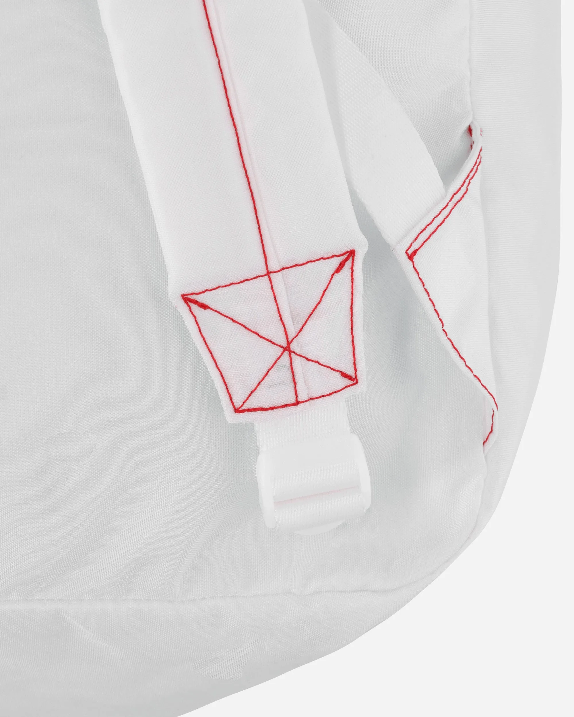 Airbag Embossed Backpack White