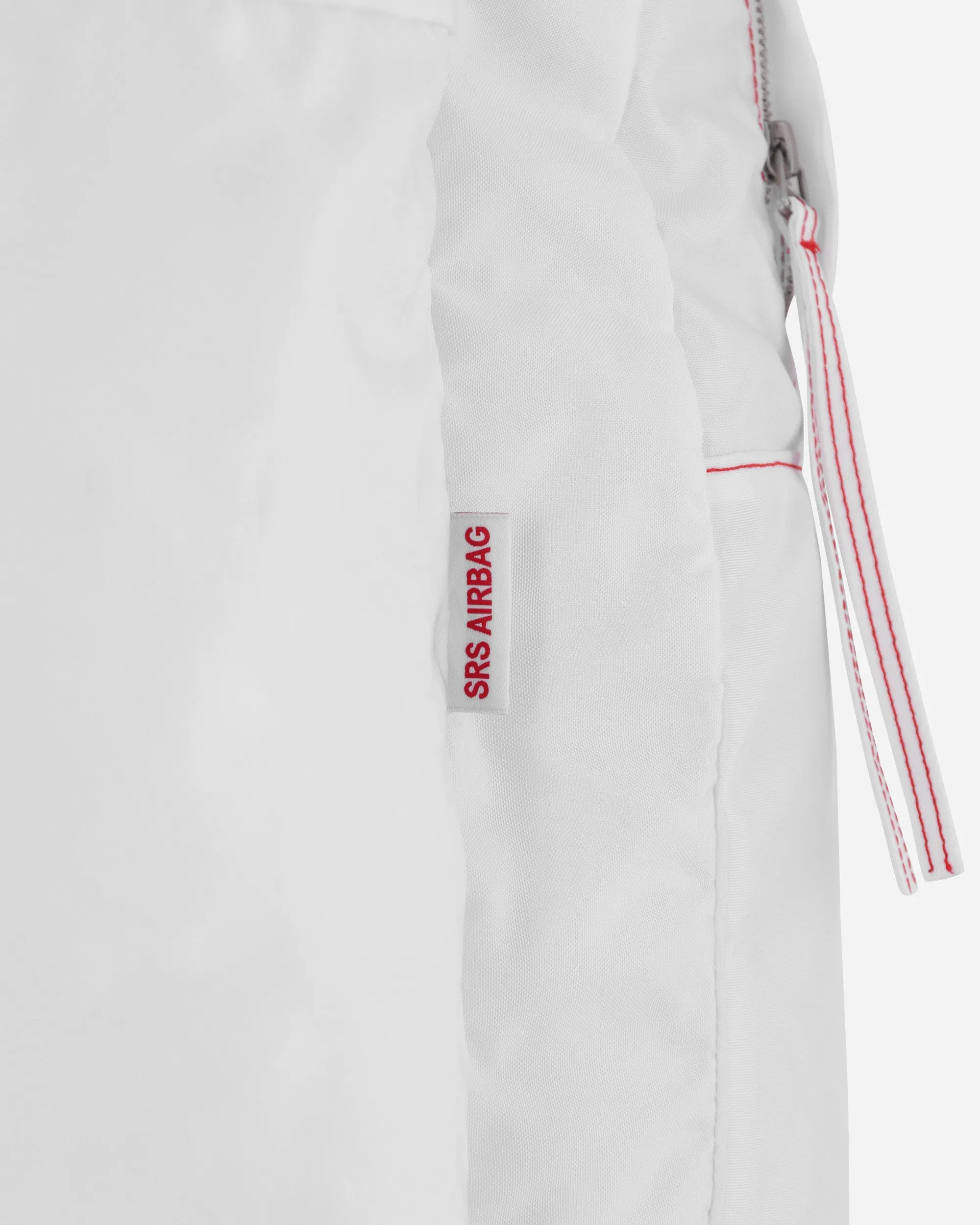 Airbag Embossed Backpack White