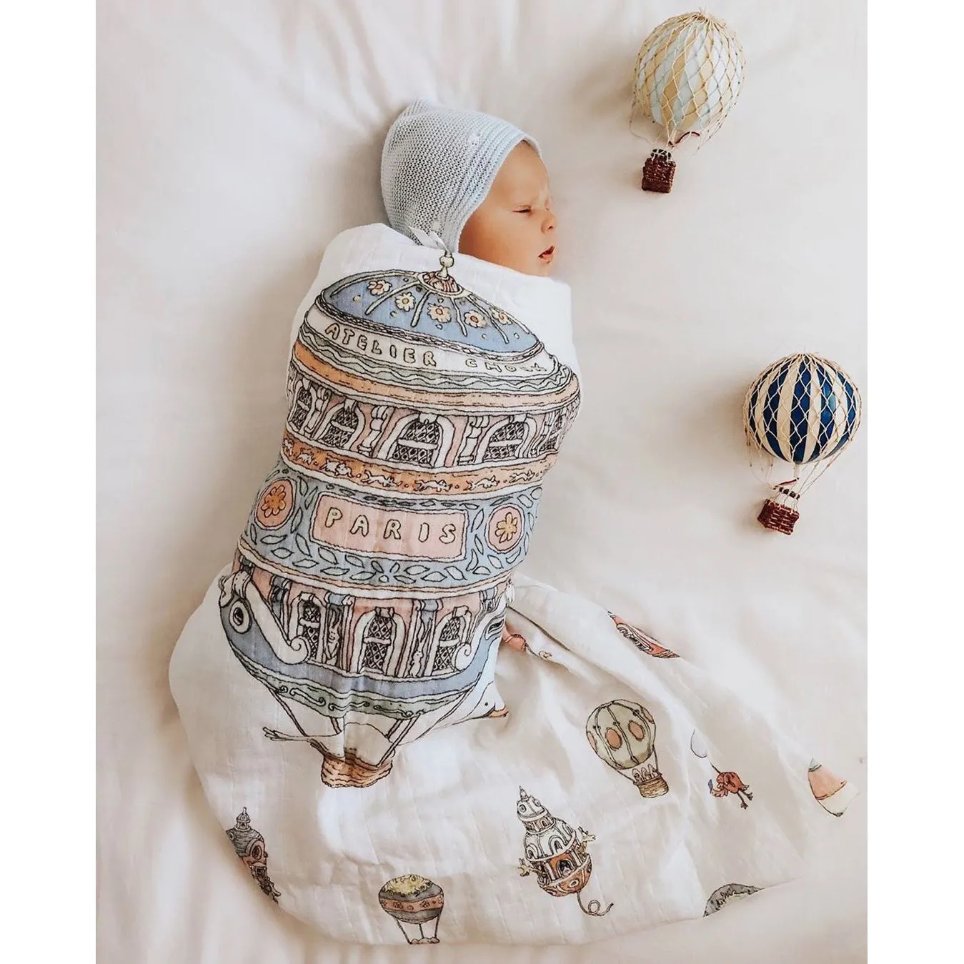Atelier Choux Muslin Hot Air Balloons
