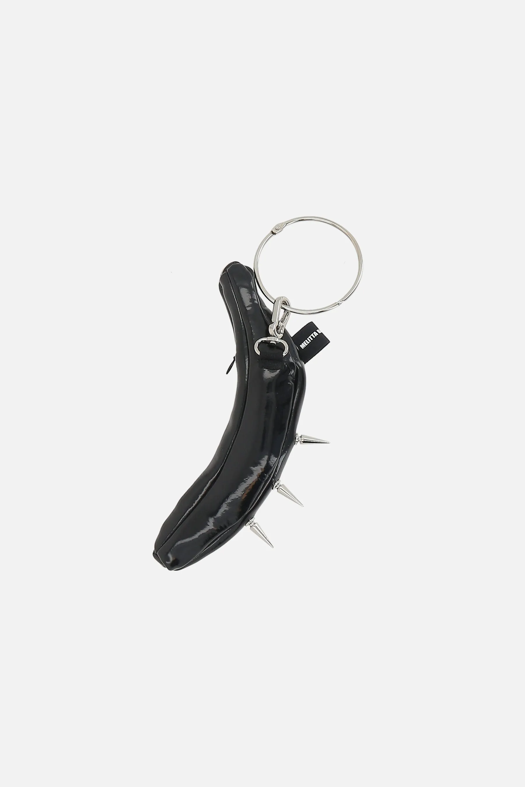 Banana tote bag in vinyl and nylon