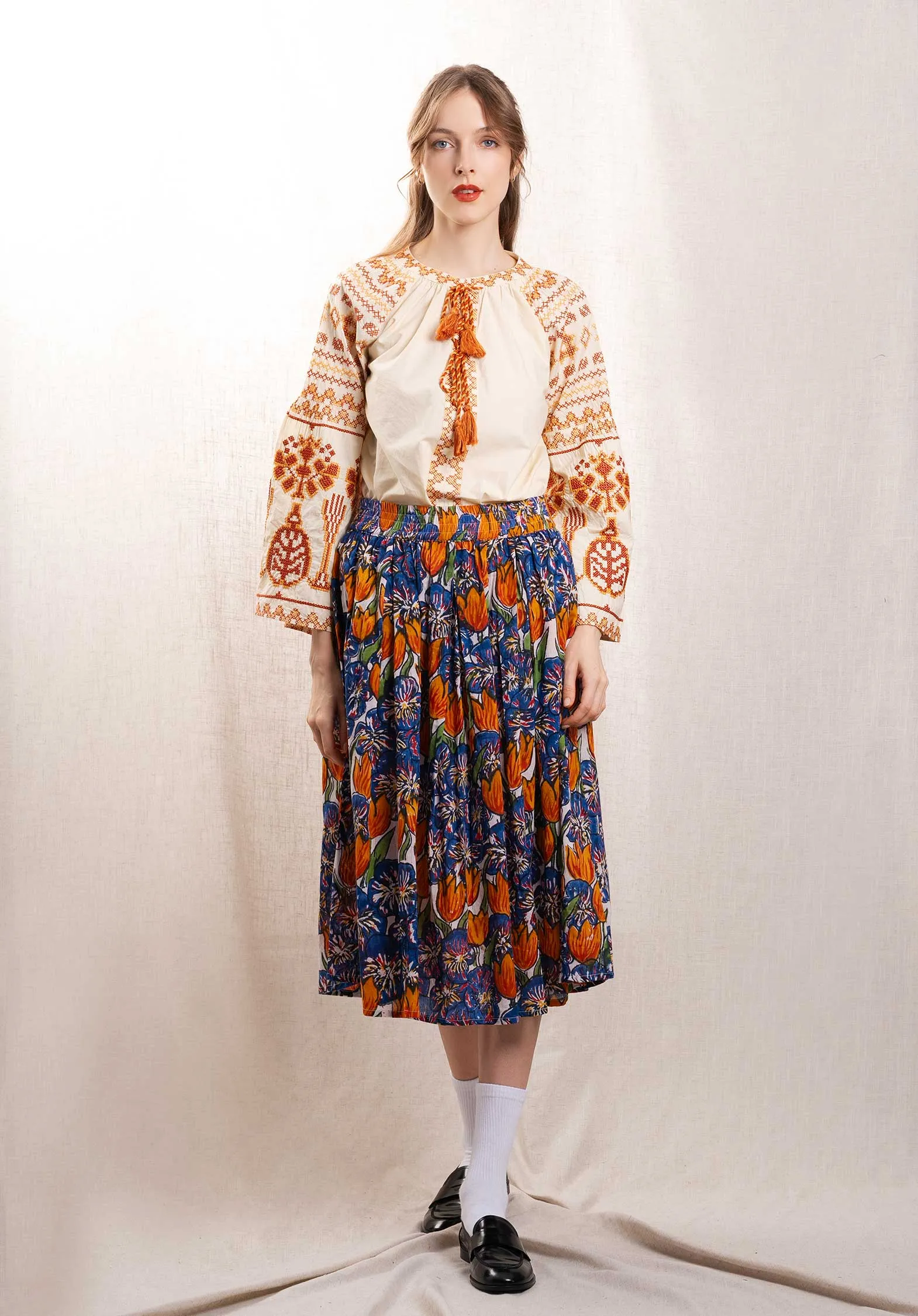 Blouse 499u Beige