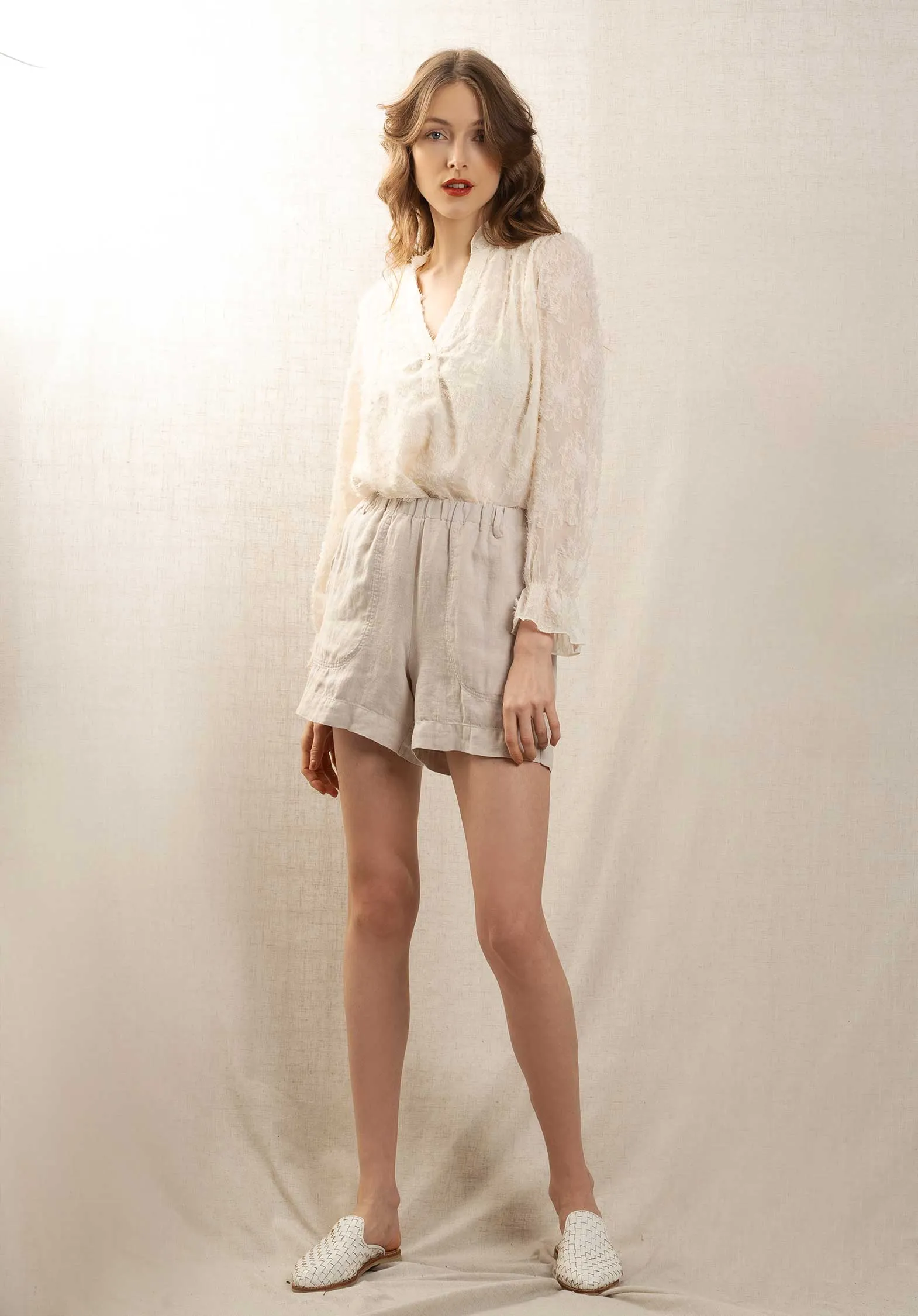 Blouse Ap2410 Beige