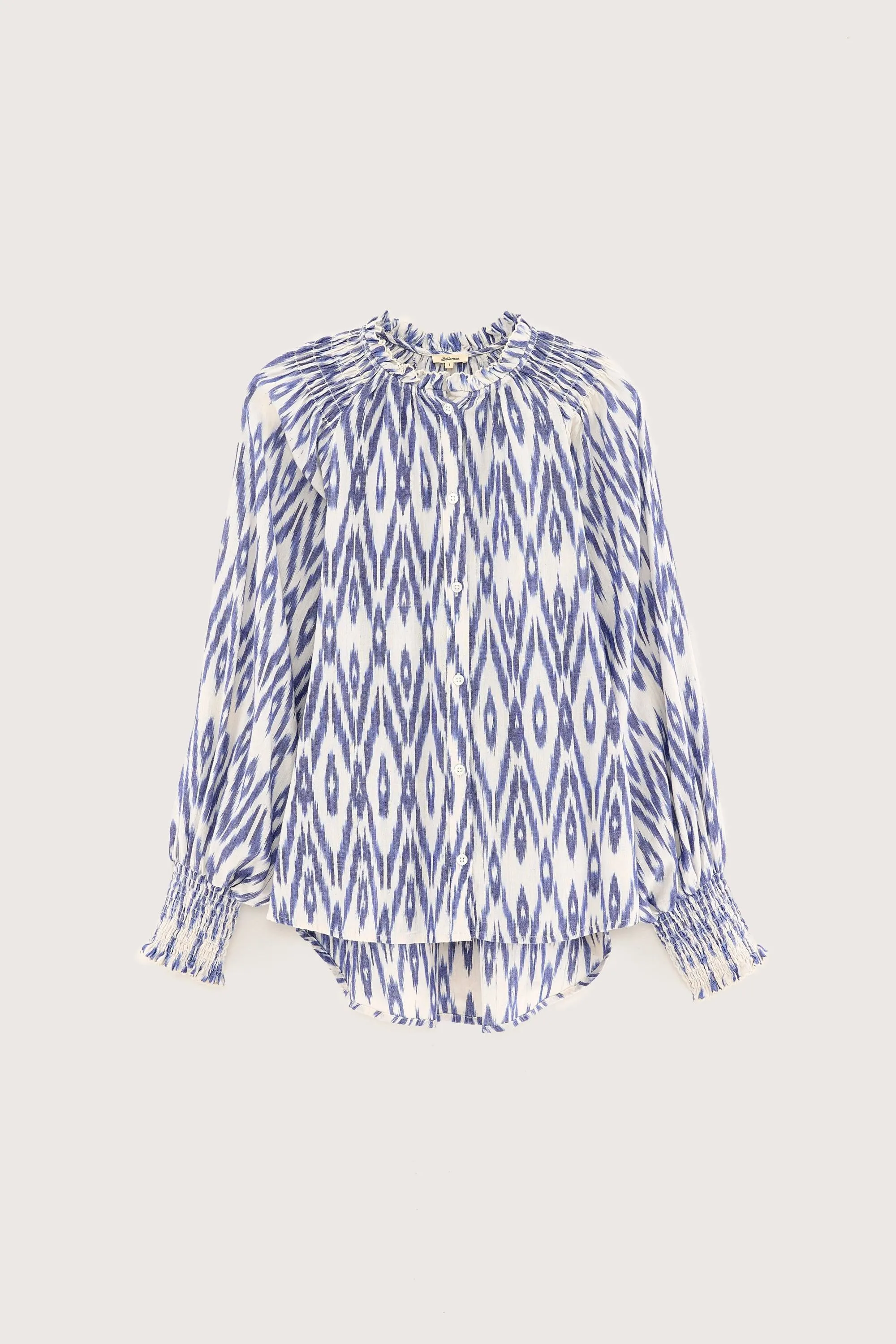 Blouse Cassis F2521 Combo-A