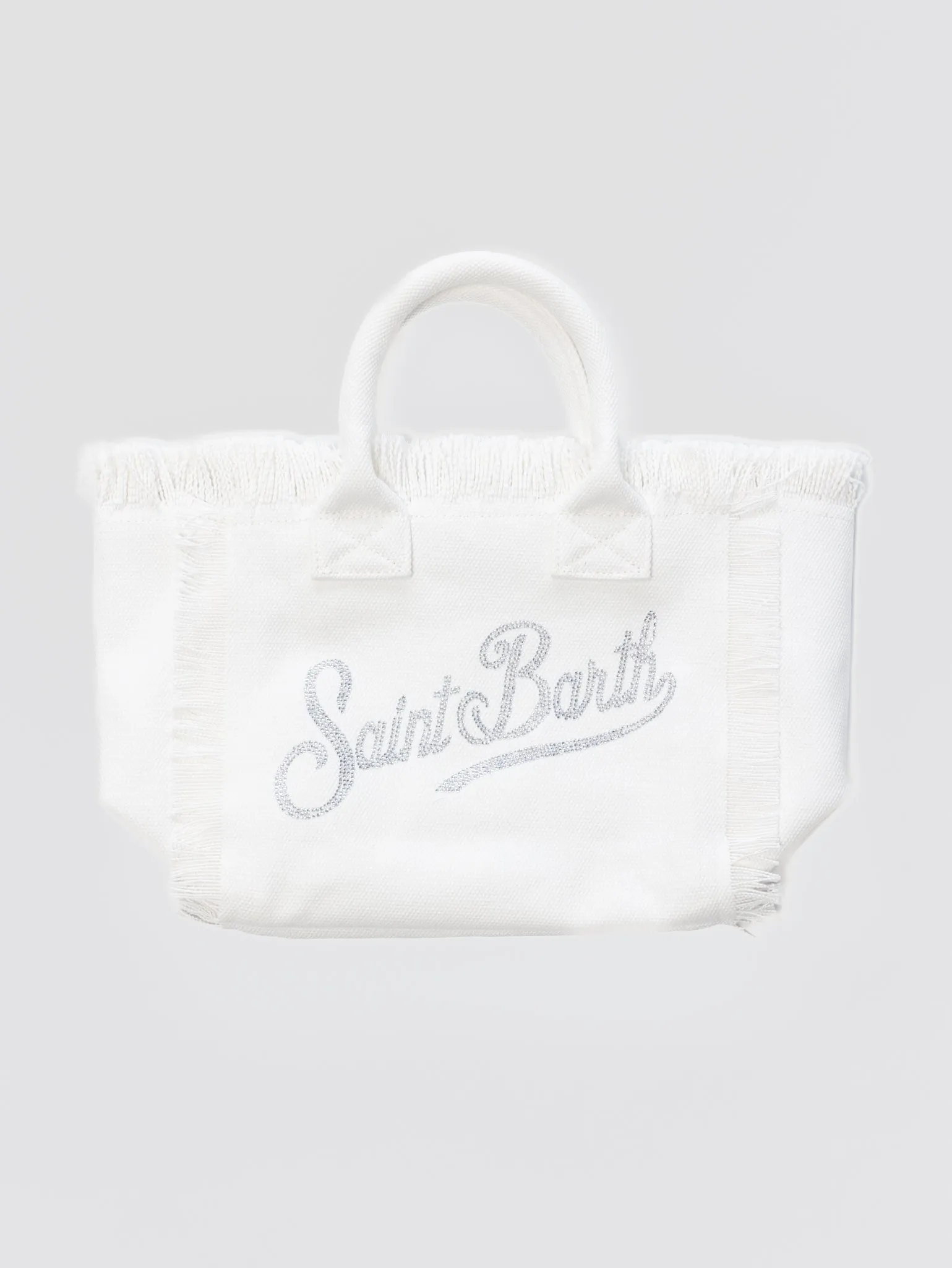 Colette Bag in White Canvas