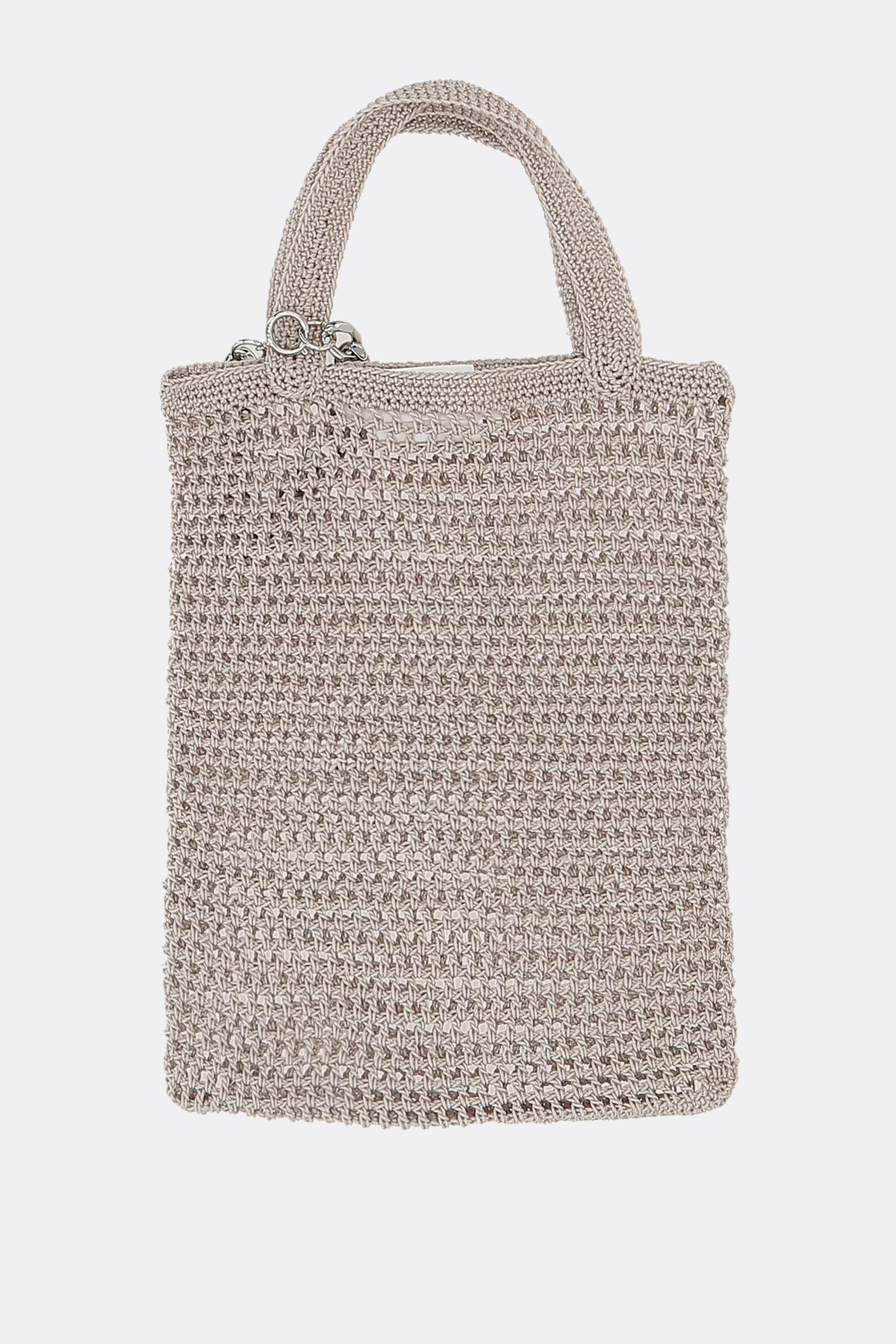 Coya tote bag in macramé