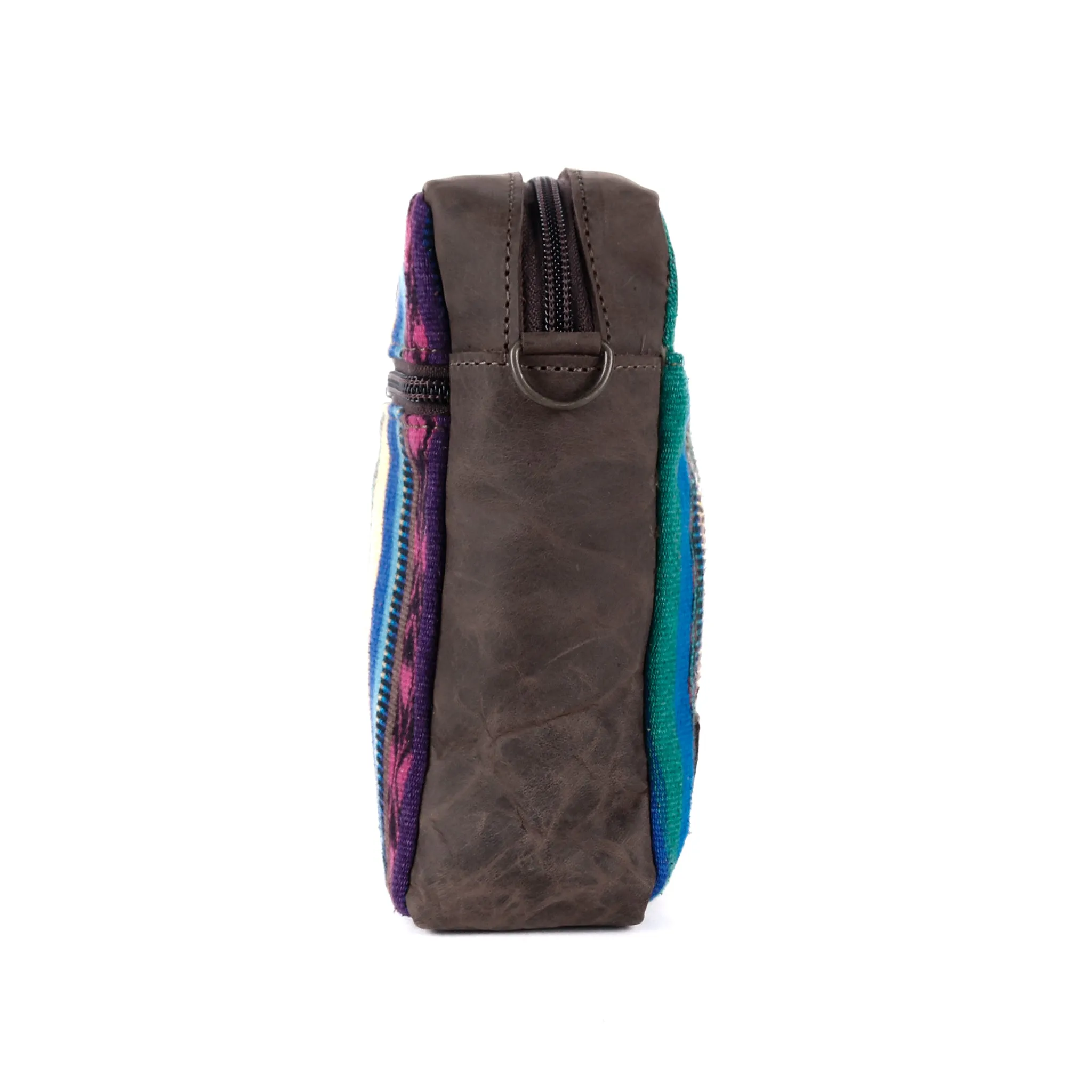 CROSSBODY TRAVEL BAG - CORTE - MOCHA - NO. 13830