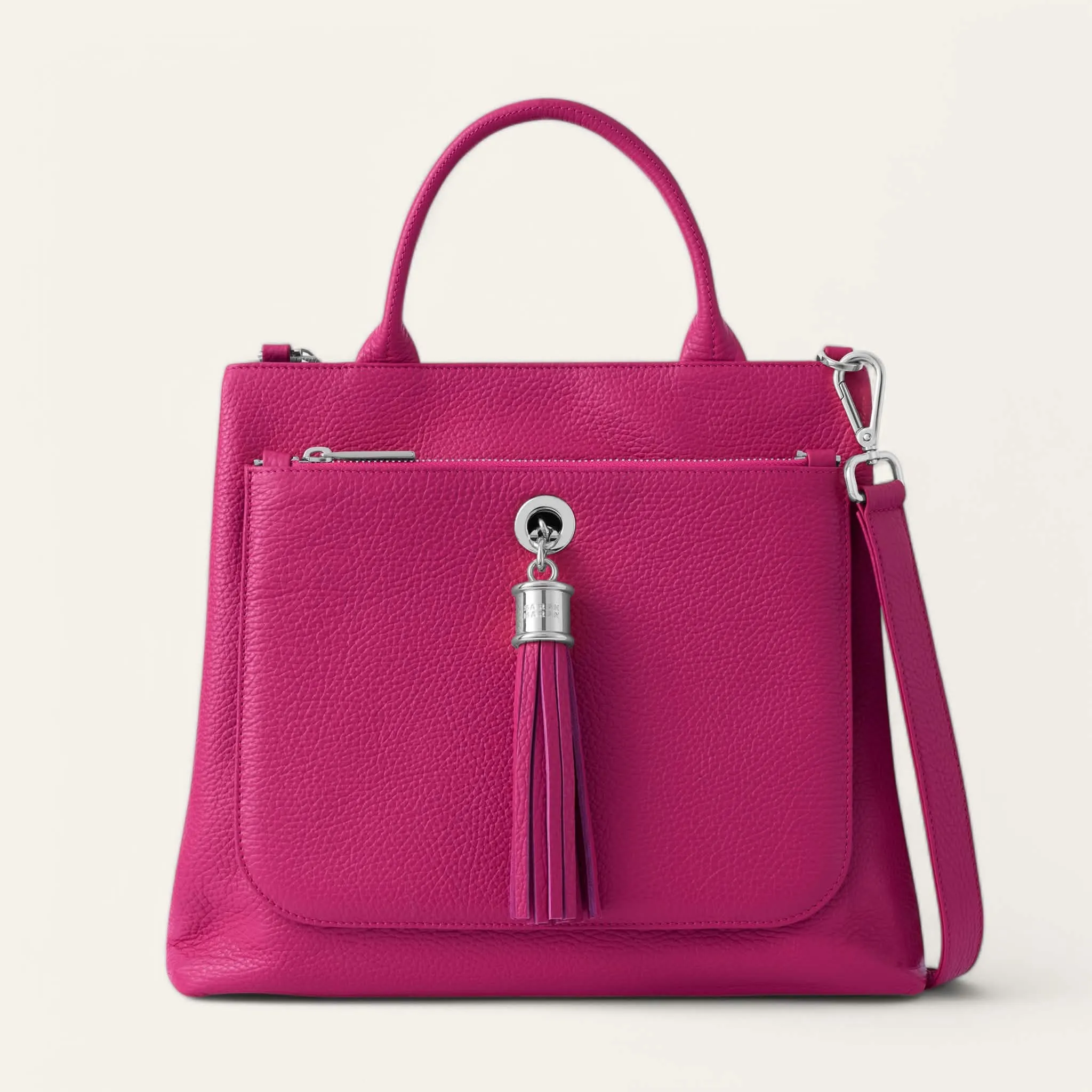 Dahlia Tote | Orchid with Silver hardware