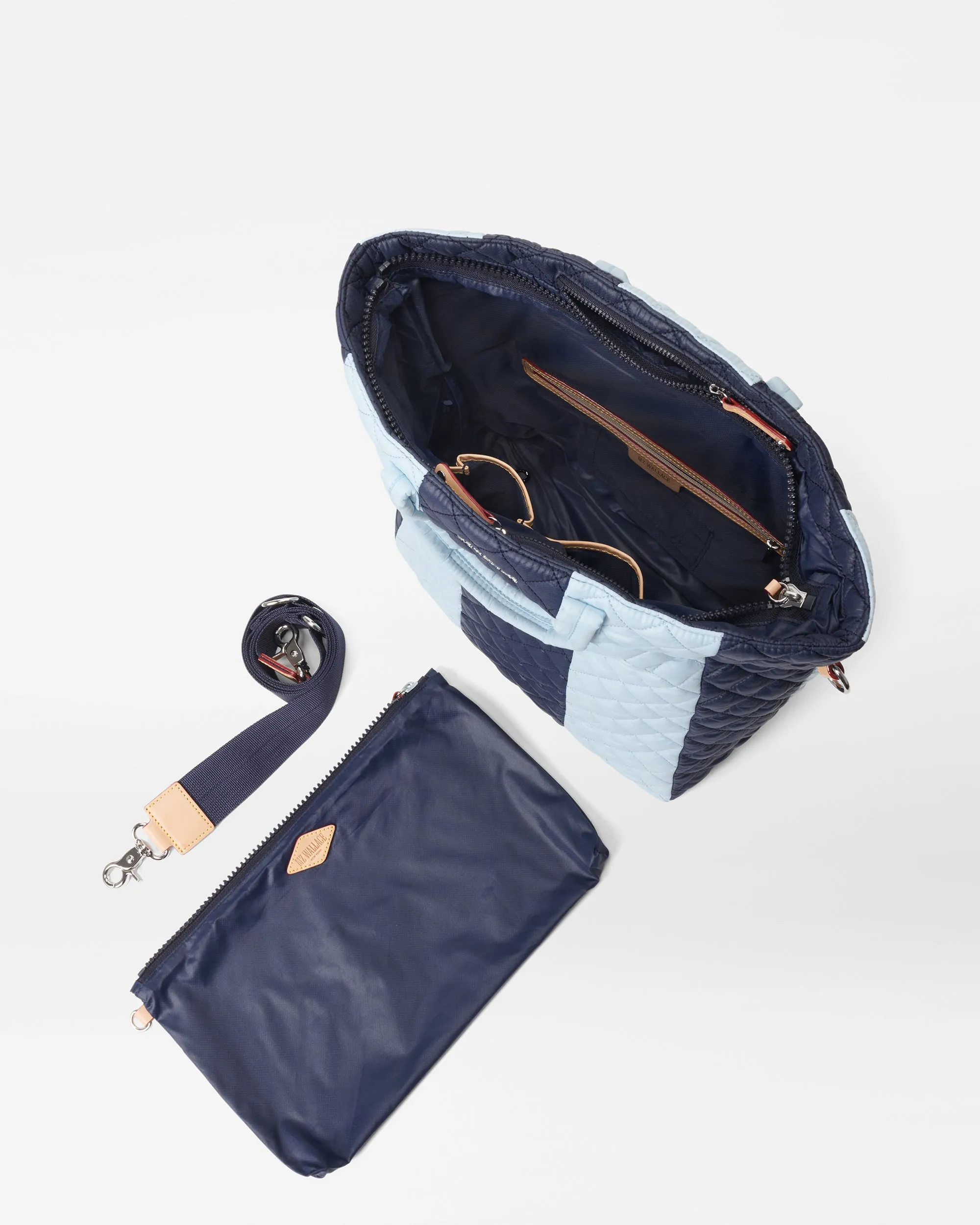 Dawn/Crystal Blue Cabana Tote