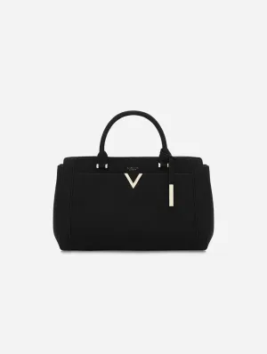 Dawson Vegan Leather Laptop Bag | Black