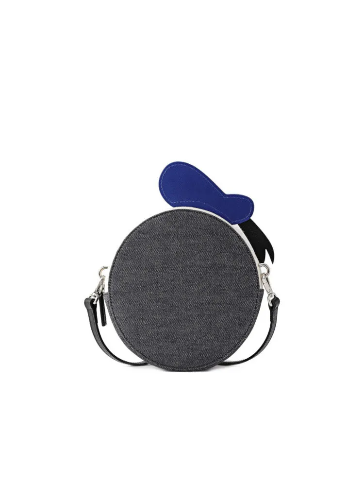 Donald Duck Jacquard with Leather Crossbody & Shoulder Bag