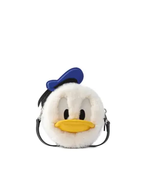 Donald Duck Jacquard with Leather Crossbody & Shoulder Bag