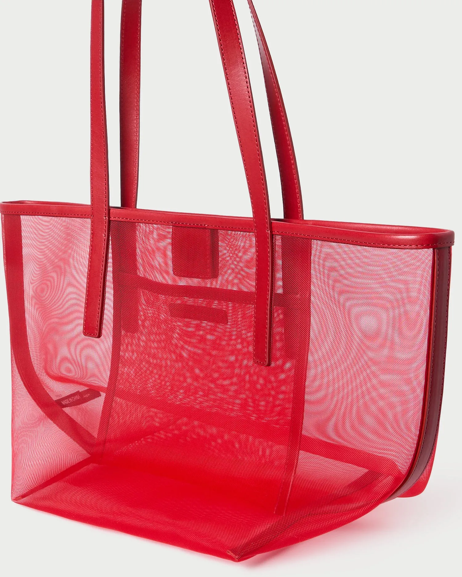 Easton Red Mesh Tote