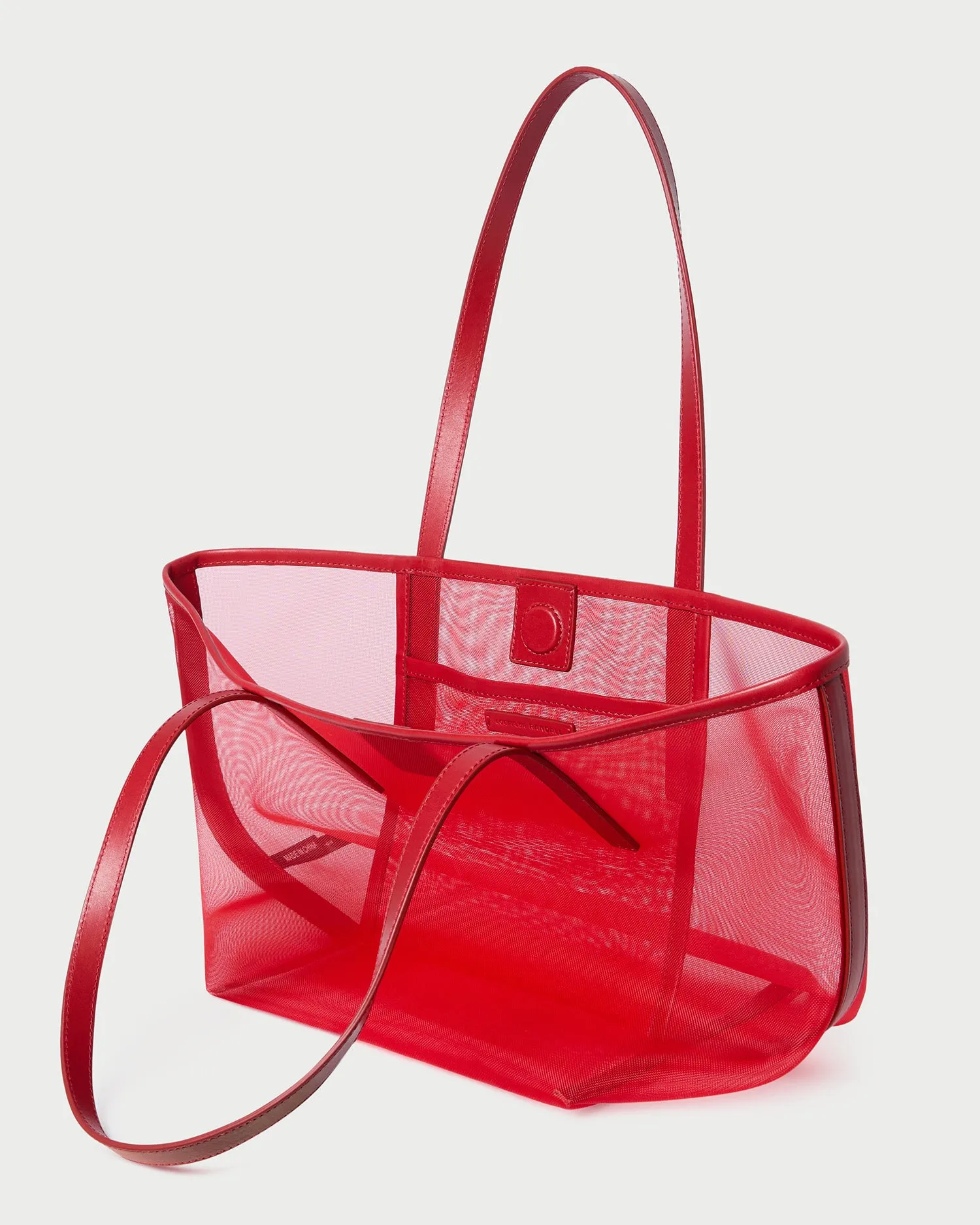 Easton Red Mesh Tote