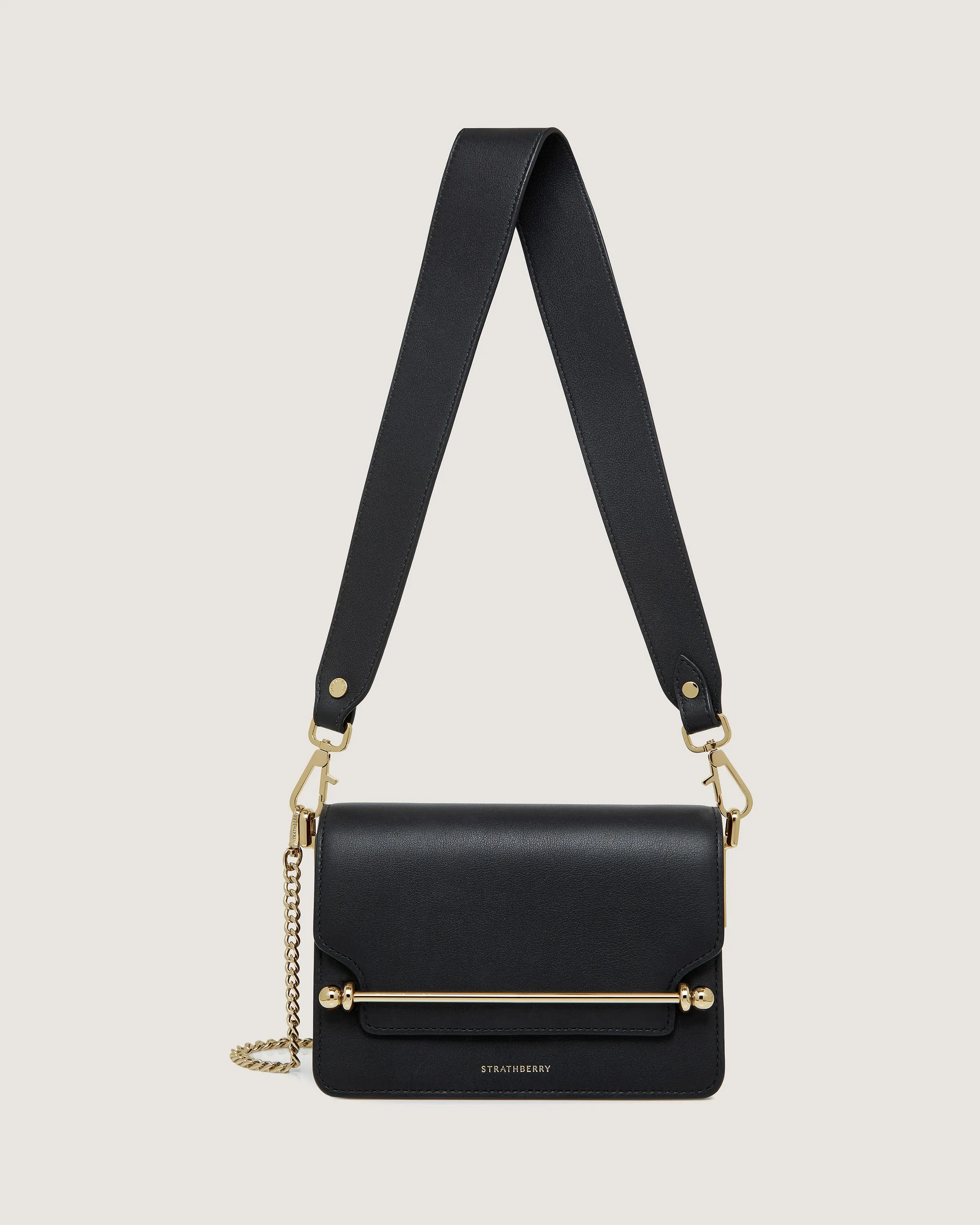 East/West Mini Multi Strap - Black