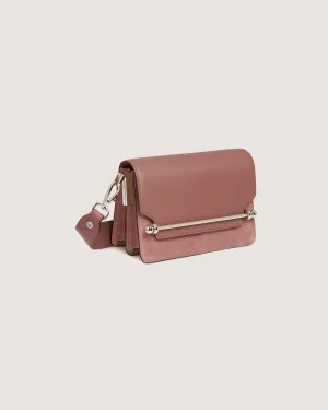 East/West Mini Multi Strap - Sienna/Dusty Pink Suede