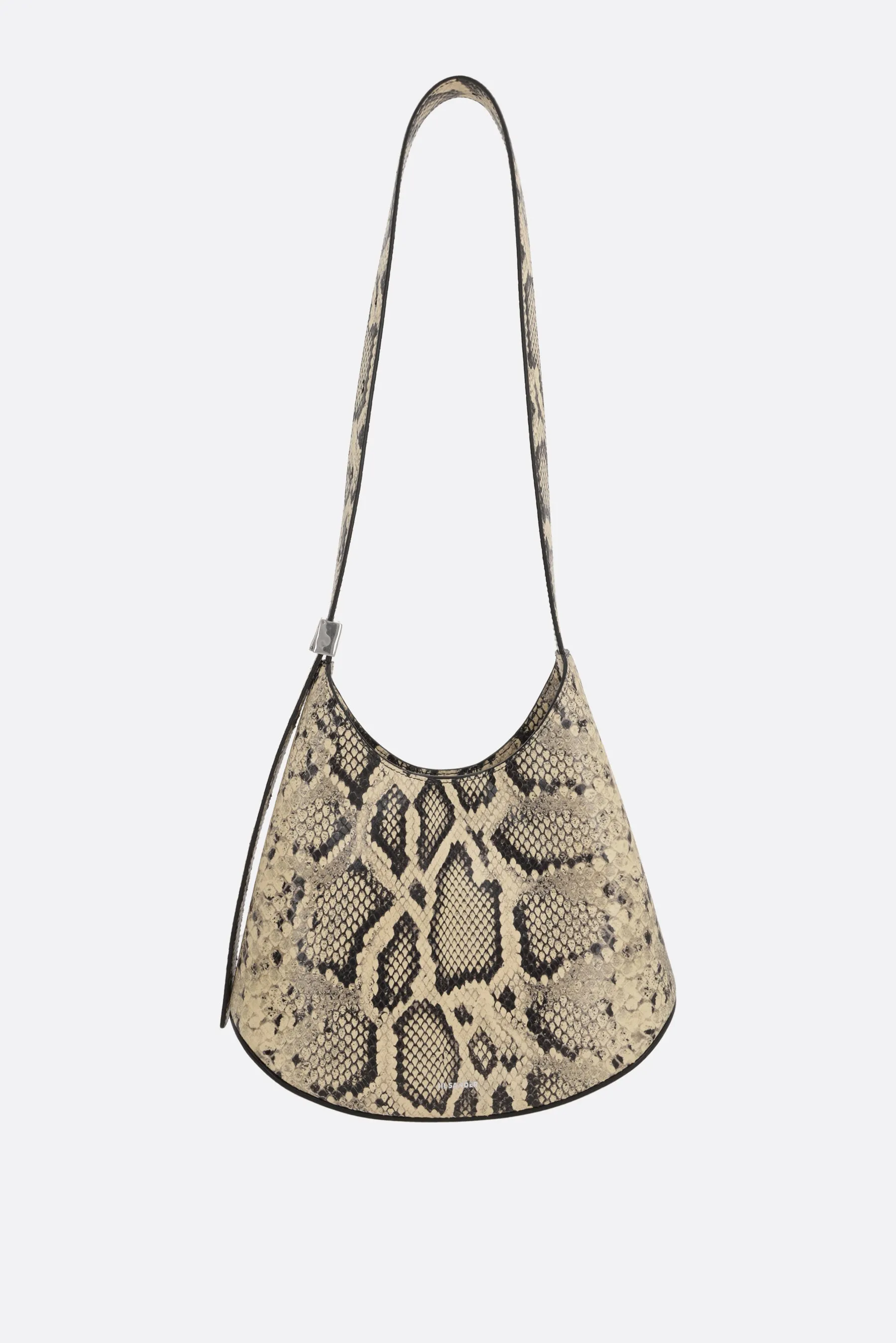 Eldorado small hobo bag in python-printed leather
