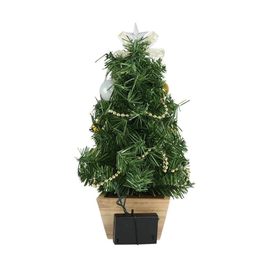 ELITE LED Table Top Mini Tree 40 cm - Gold