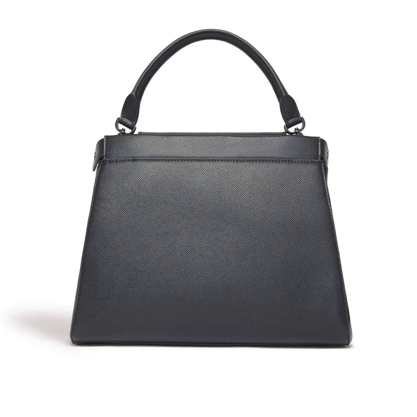 Elm Vegan Leather Shoulder Bag | Black