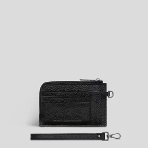 Everyday Leather Mini Wallet -- Black