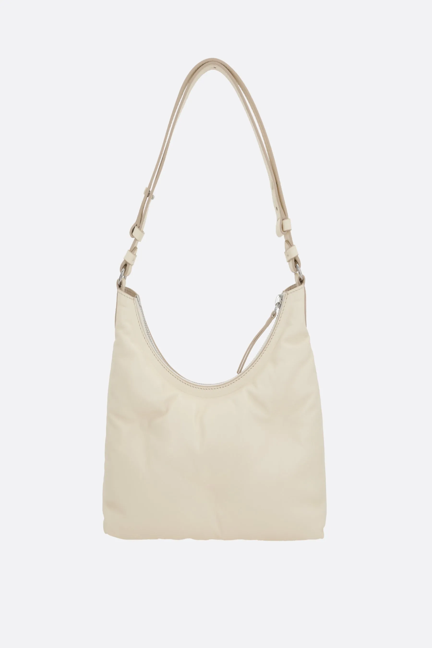 Glam Slam small hobo bag in quilted nappa