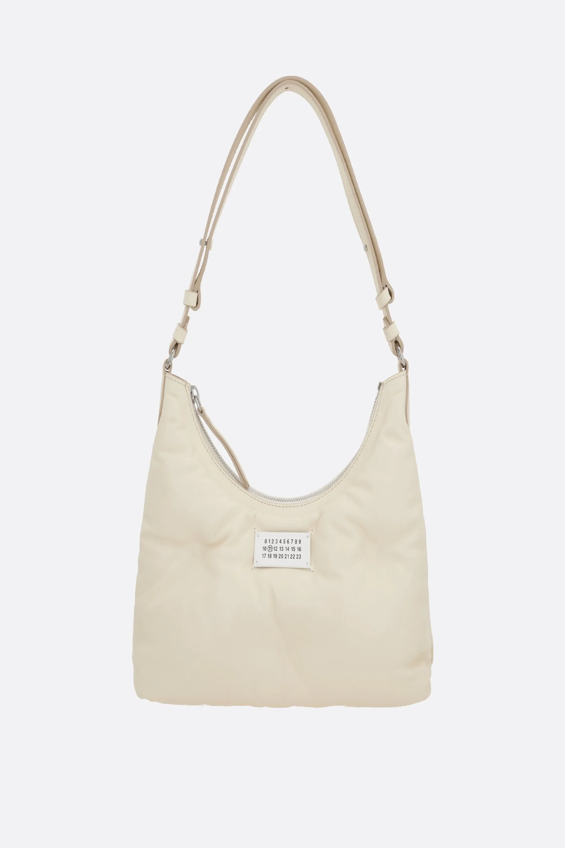 Glam Slam small hobo bag in quilted nappa