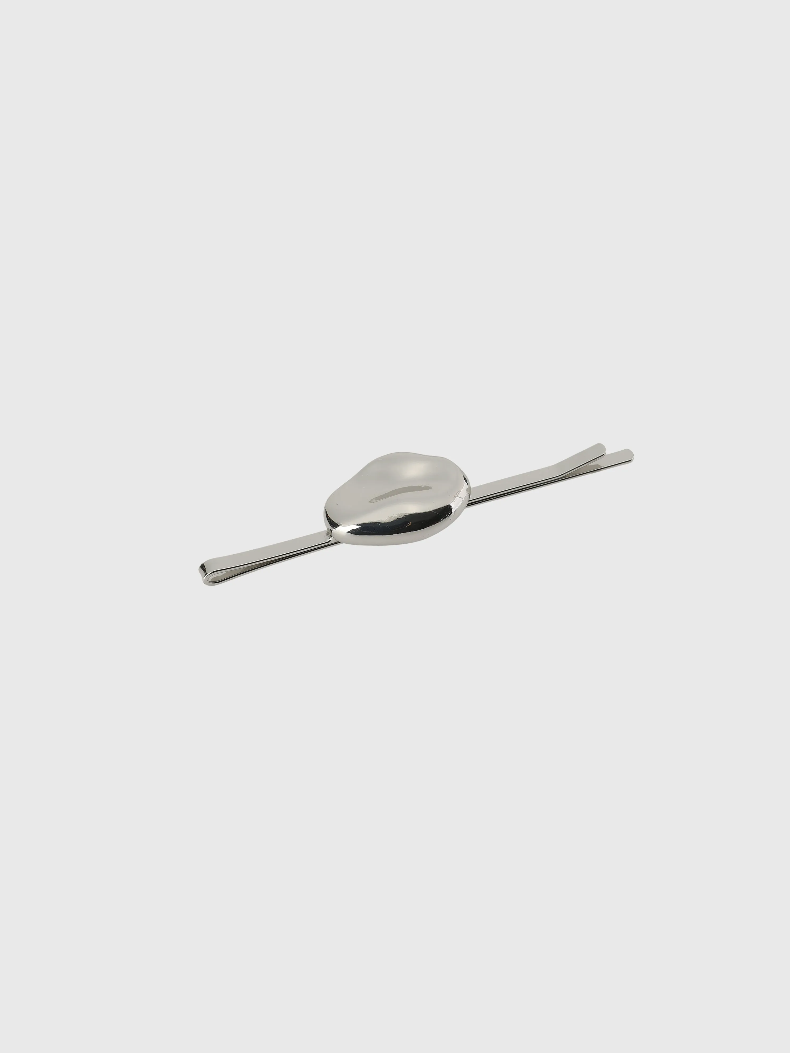Glamour Distort Hairclip Set With Faux Pearl