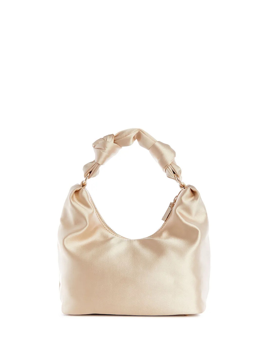 Gold Velina Hobo Bag