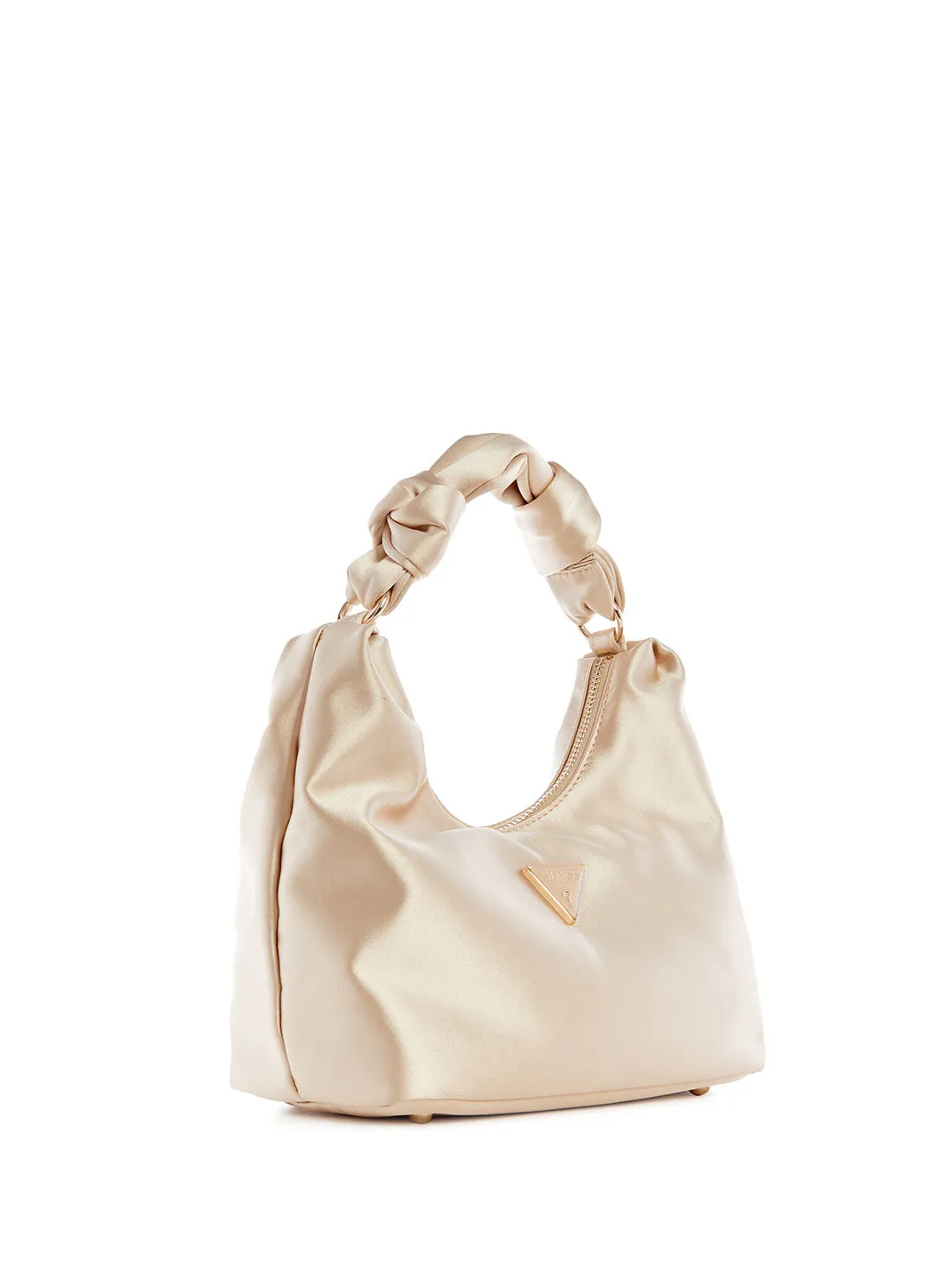 Gold Velina Hobo Bag