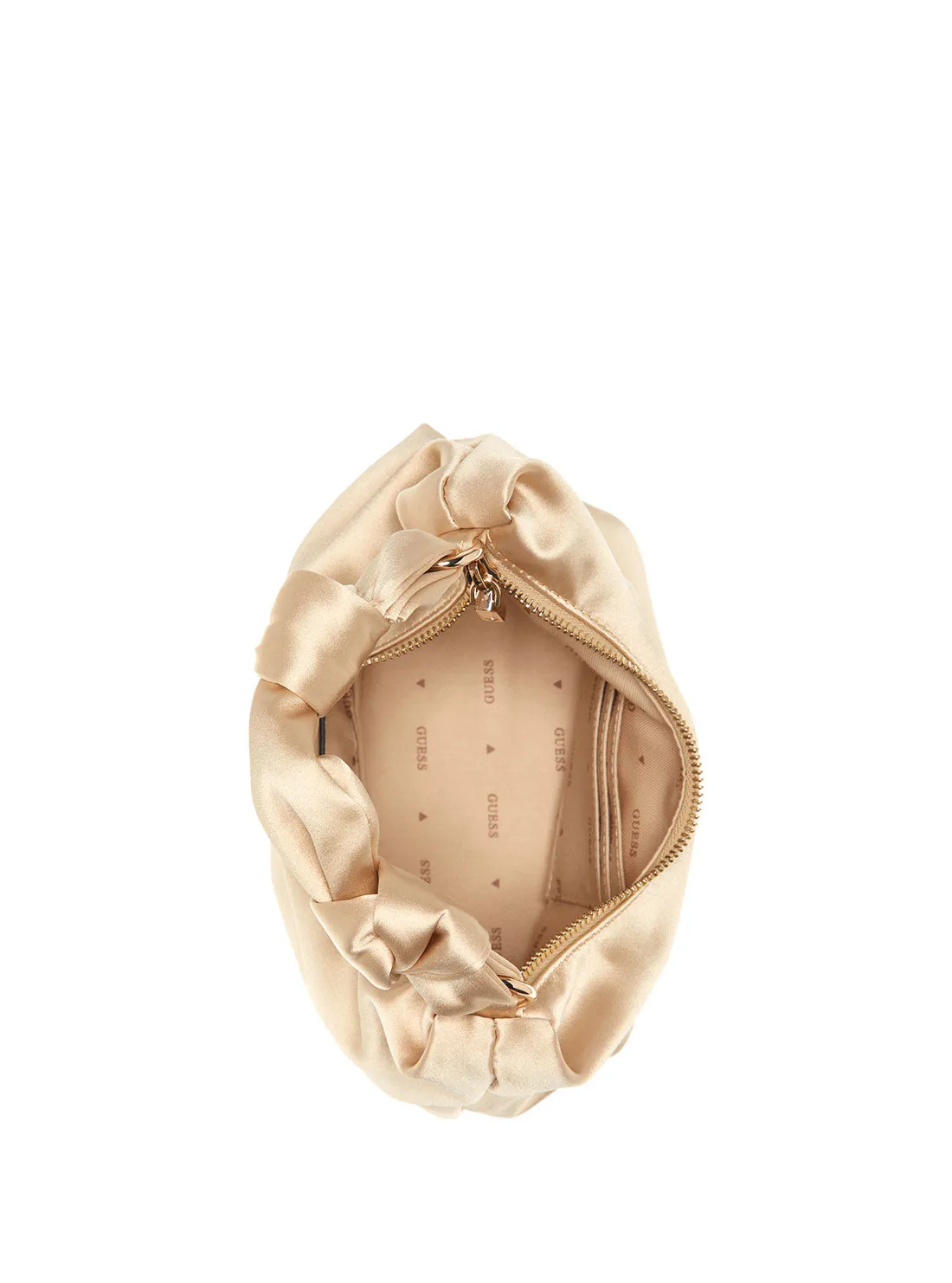 Gold Velina Hobo Bag