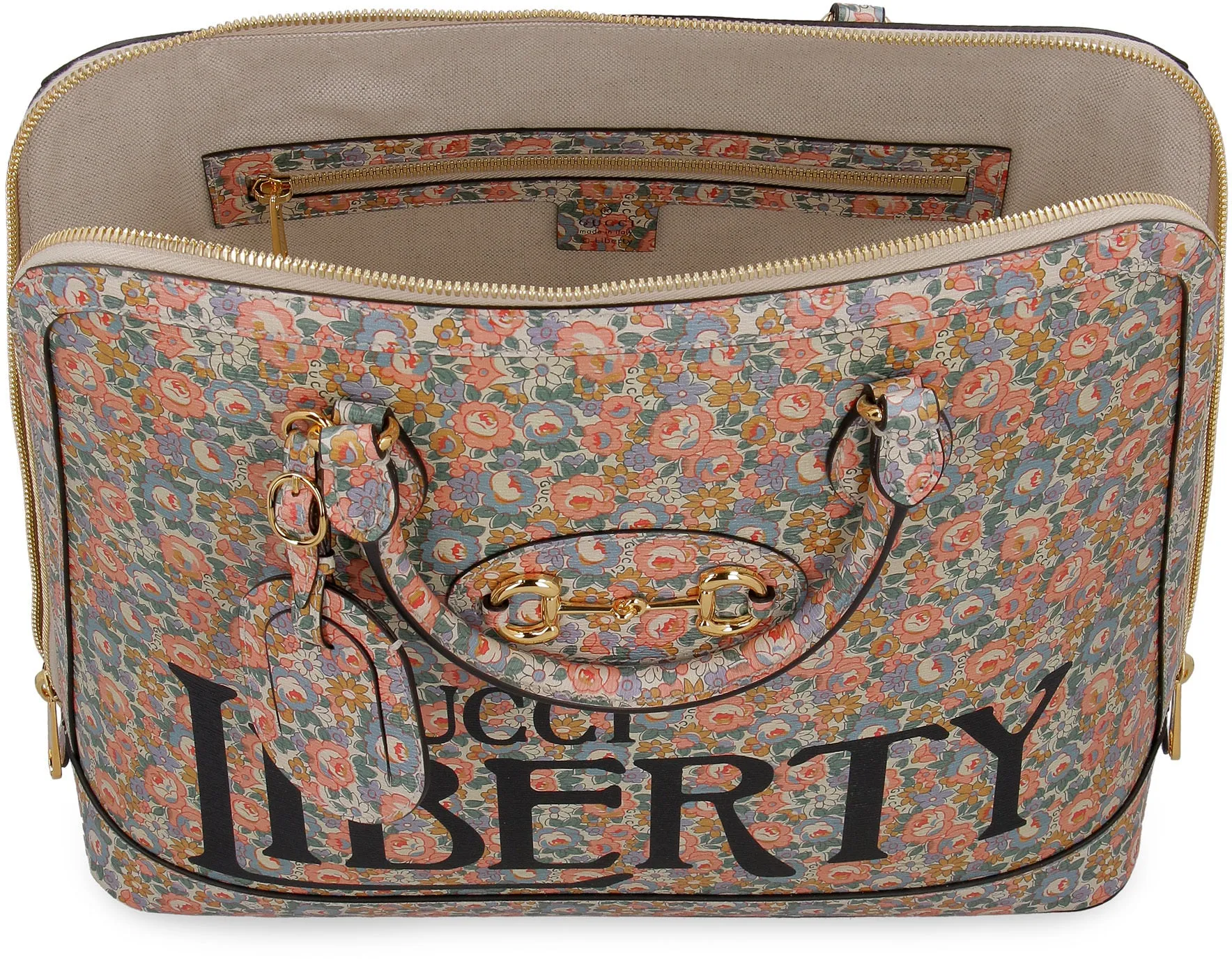 Gucci X Liberty Allover Printed Holdall Bag