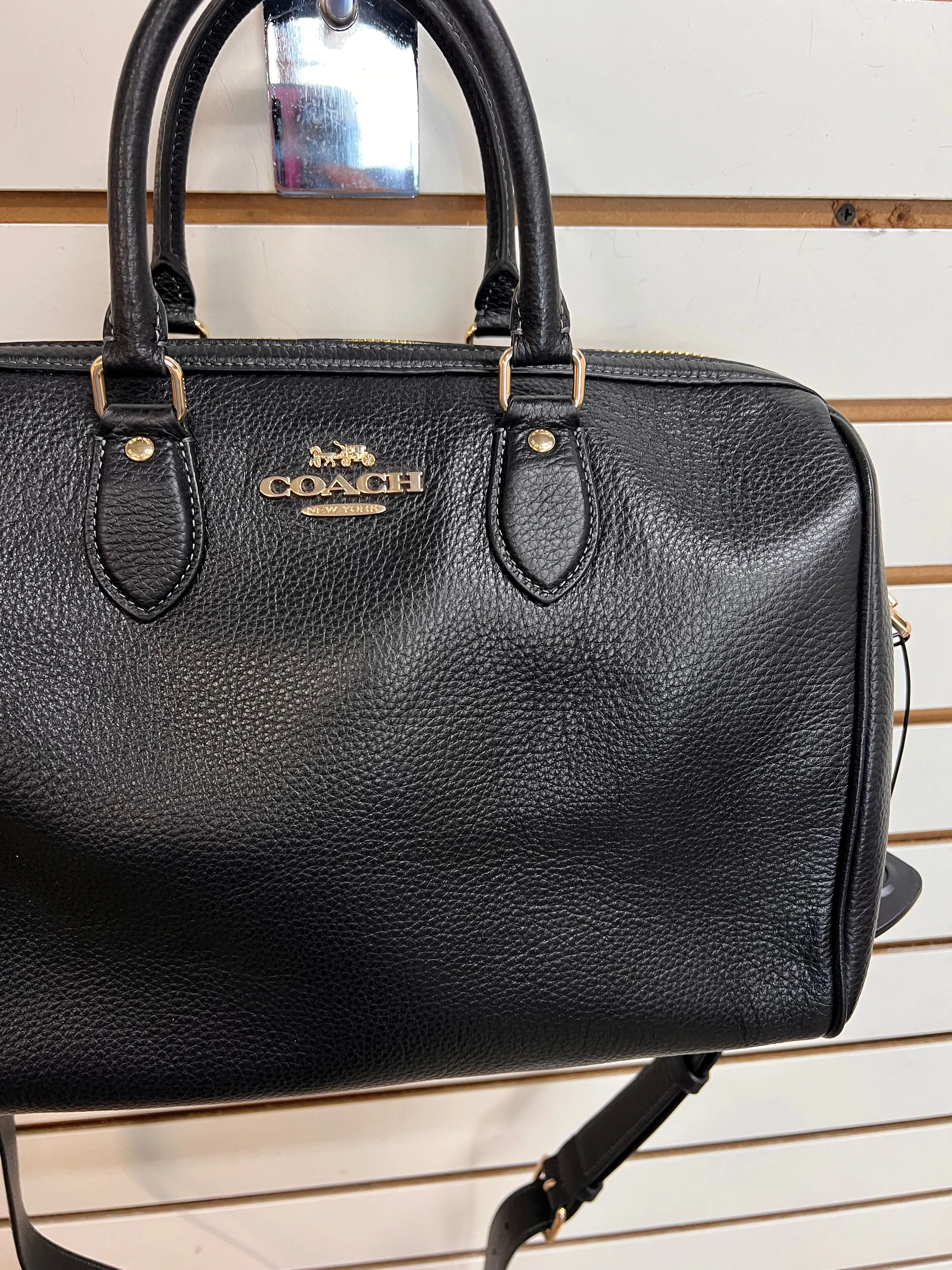 HANDBAG DESIGNER by COACH In BLACK, Size: LARGE