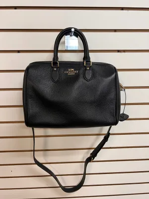 HANDBAG DESIGNER by COACH In BLACK, Size: LARGE