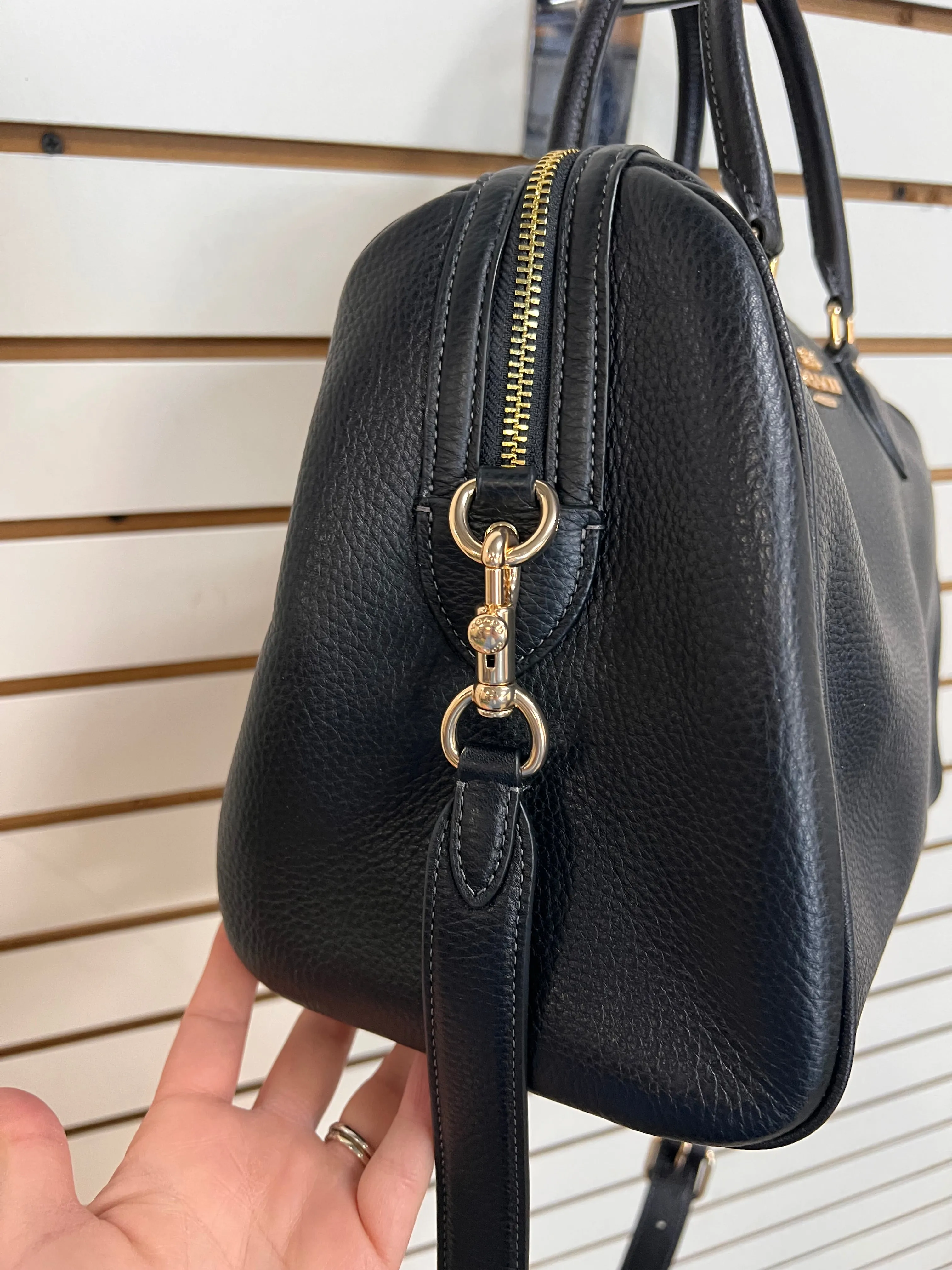 HANDBAG DESIGNER by COACH In BLACK, Size: LARGE
