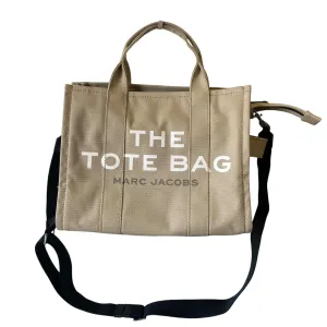 Handbag Designer By Marc Jacobs In Beige, Size:Large