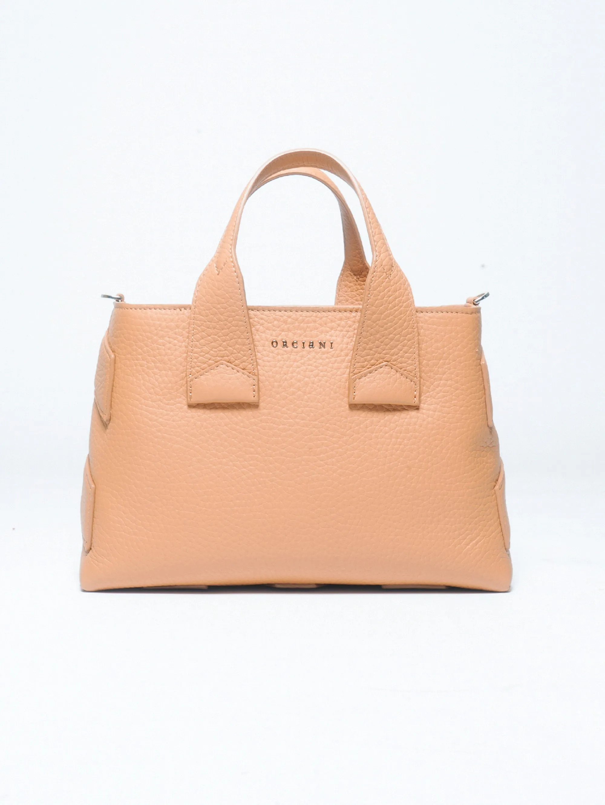 Handbag with Almond Interlocking