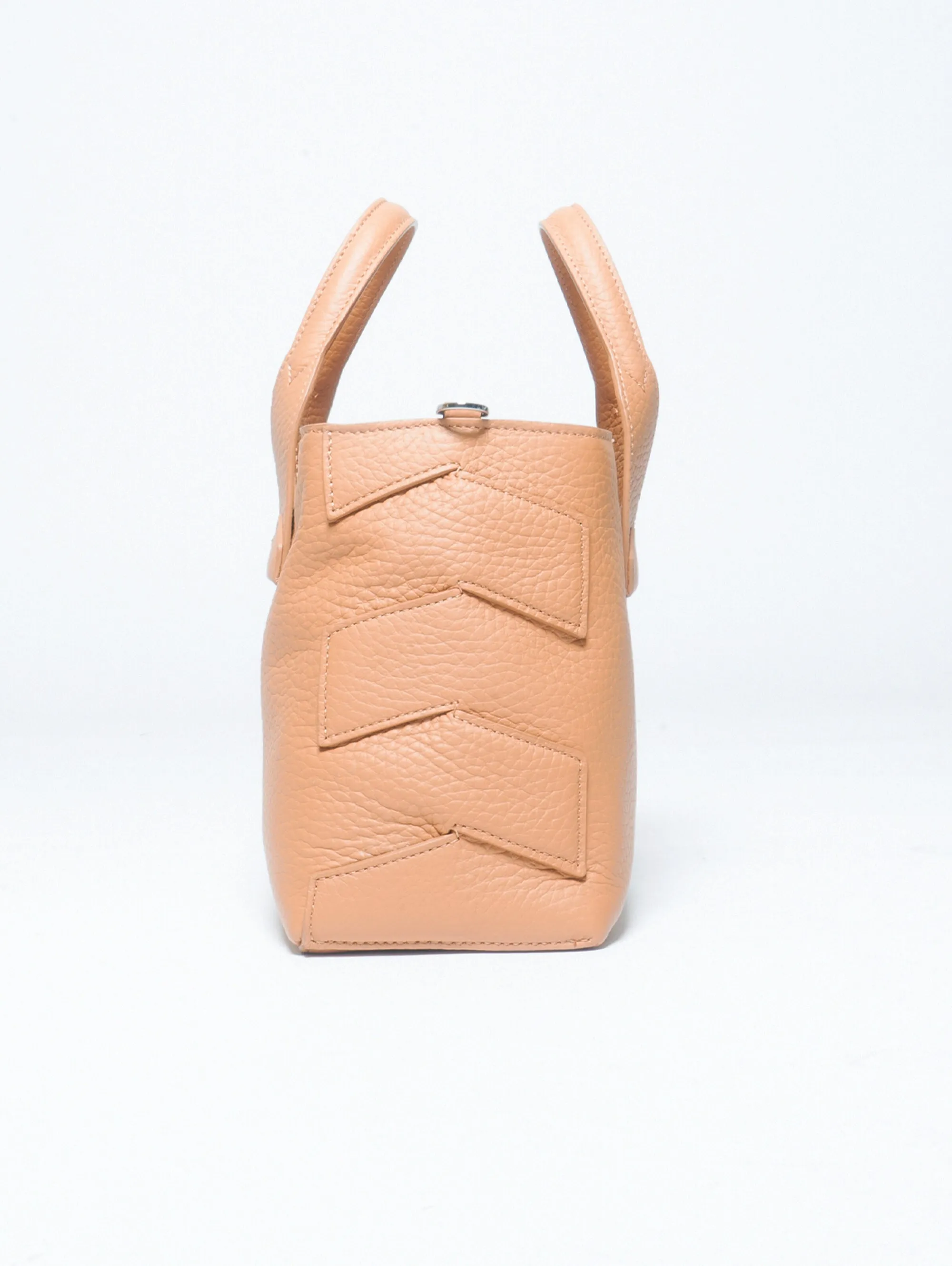 Handbag with Almond Interlocking