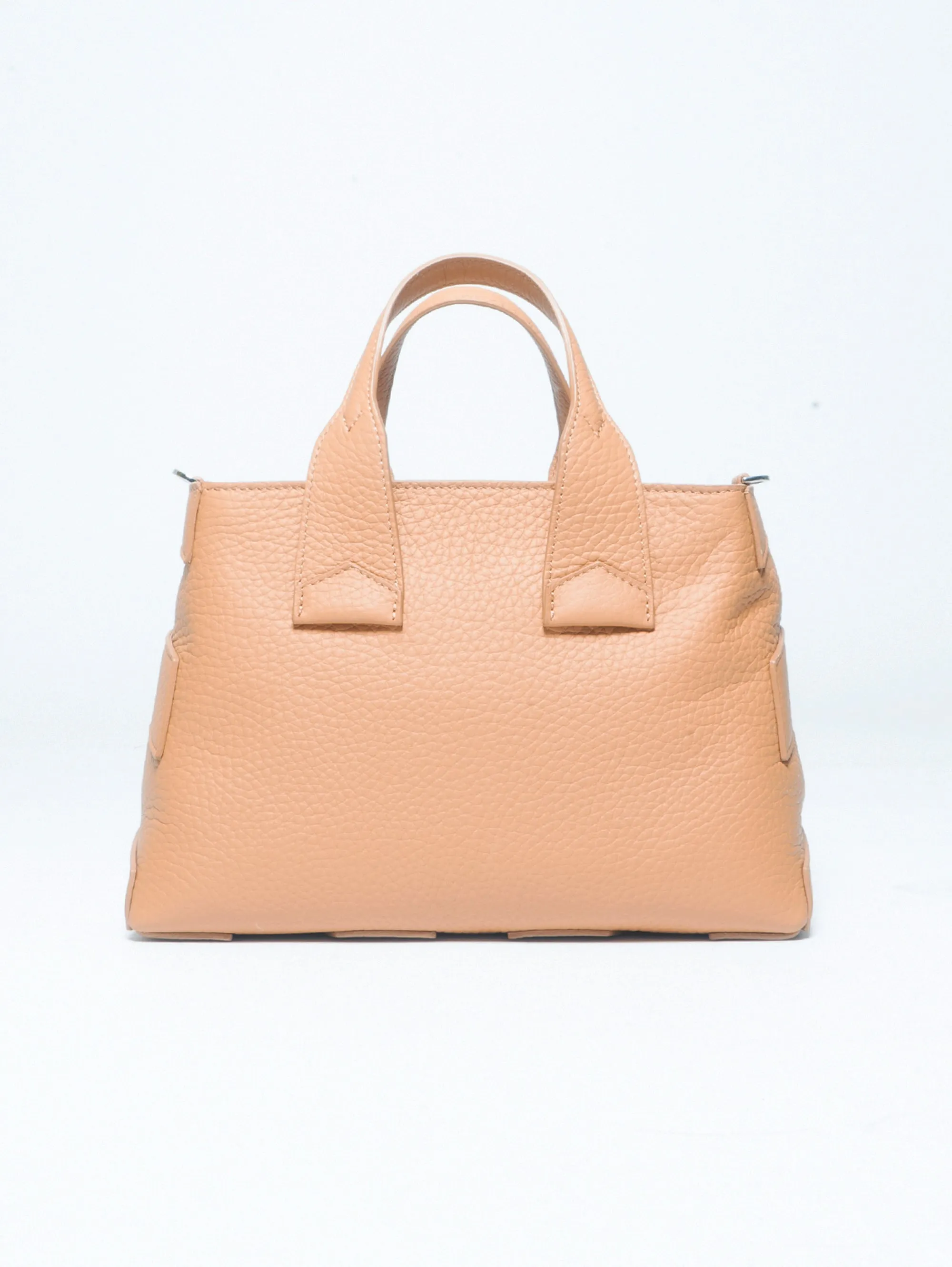 Handbag with Almond Interlocking
