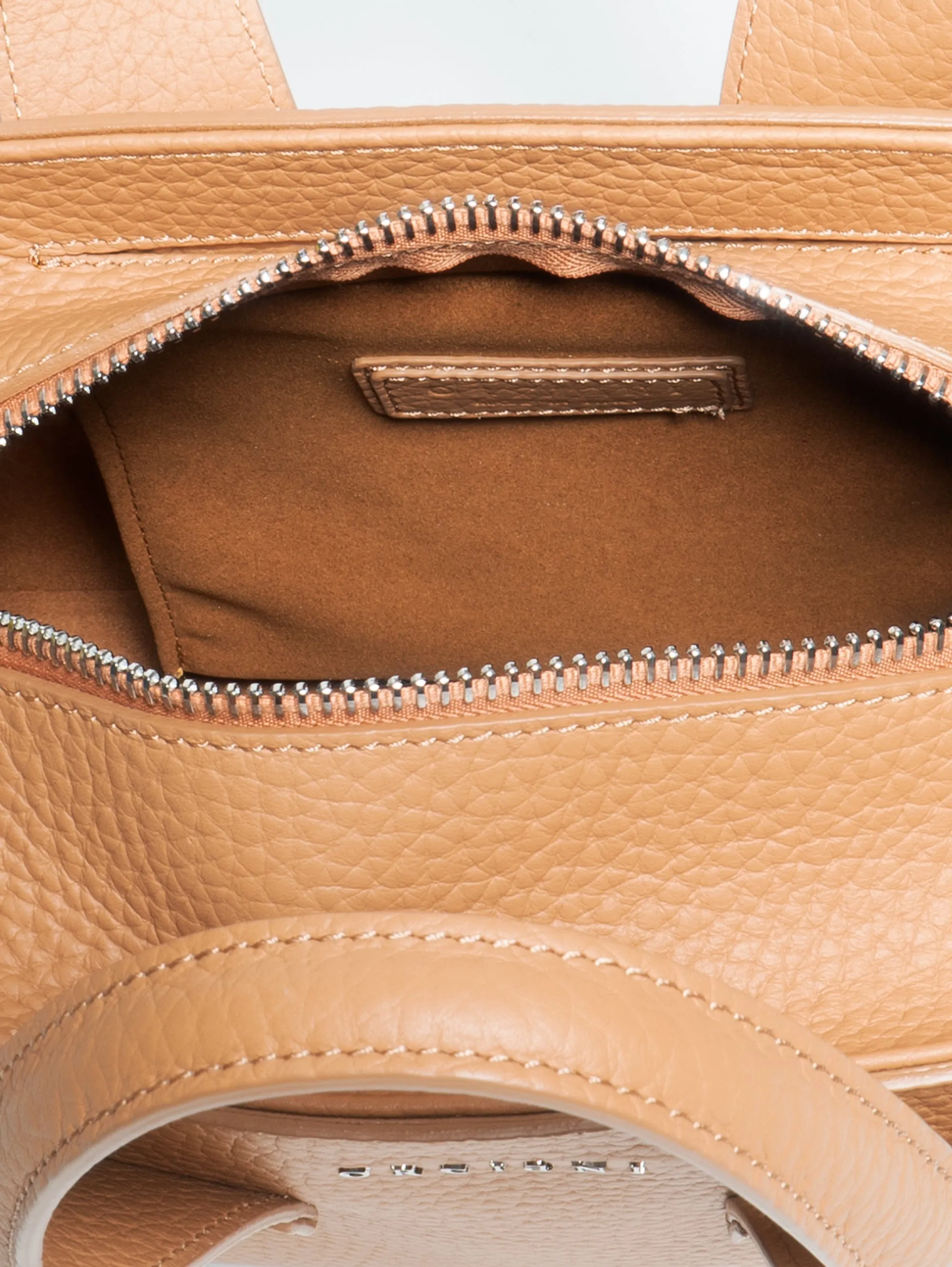 Handbag with Almond Interlocking