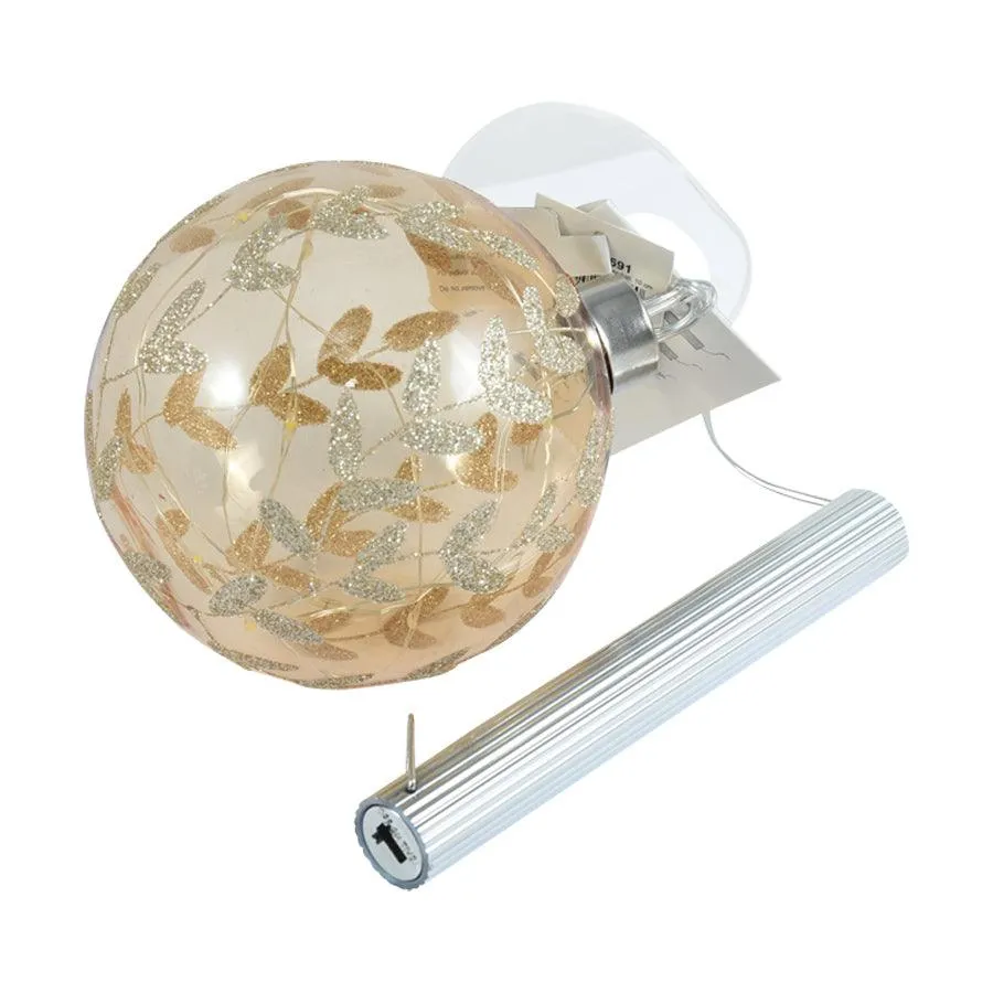 INGE Led Ornament Ball - Gold 10cm