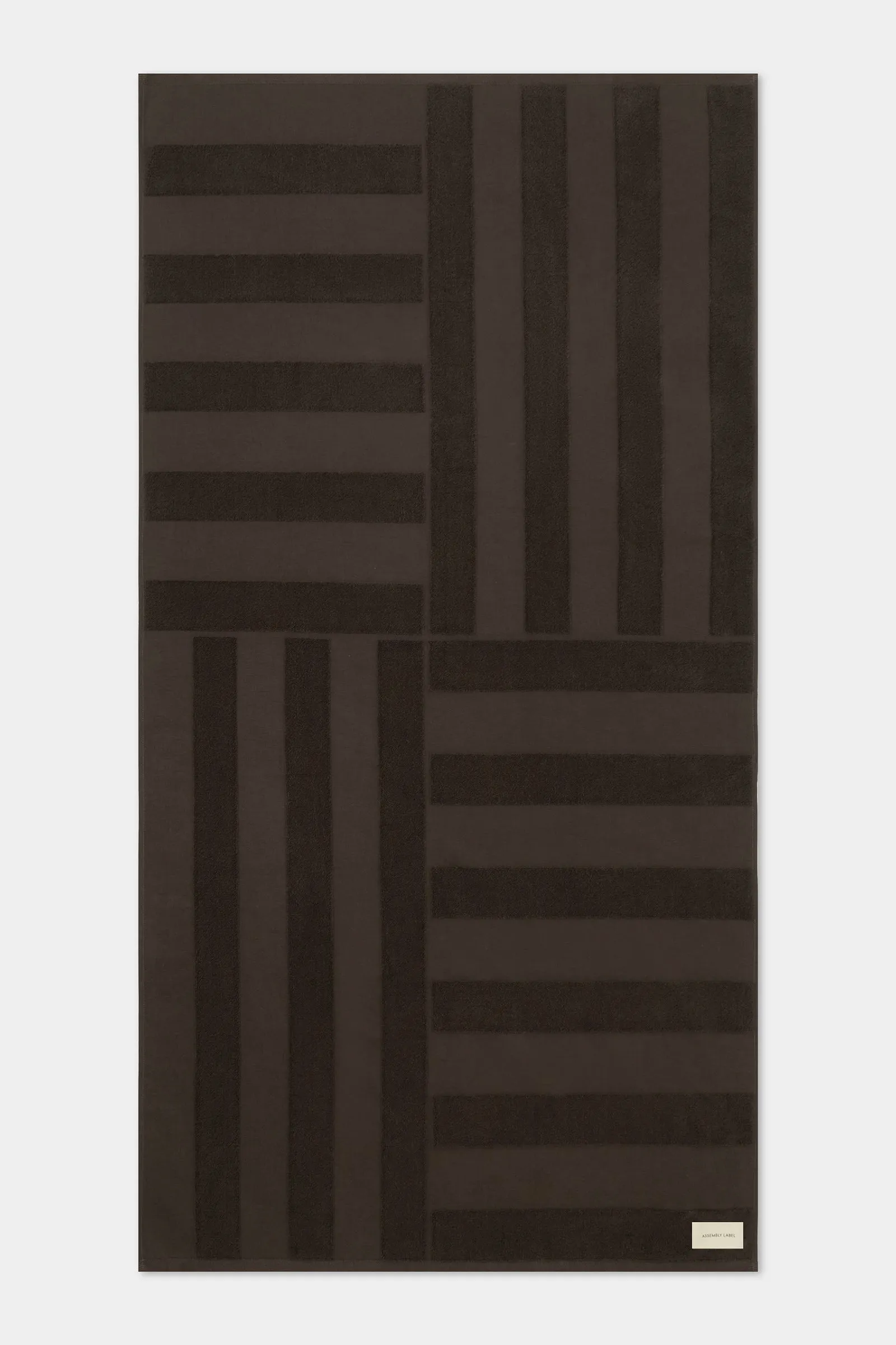 Jacquard Tile Beach Towel